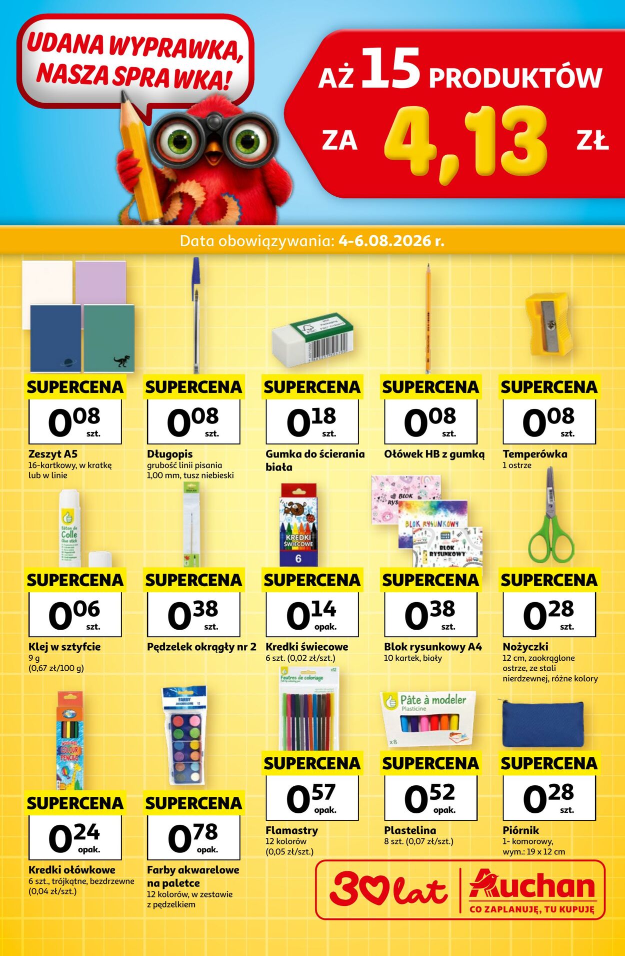 Gazetka Auchan 04.08.2026 - 06.08.2026