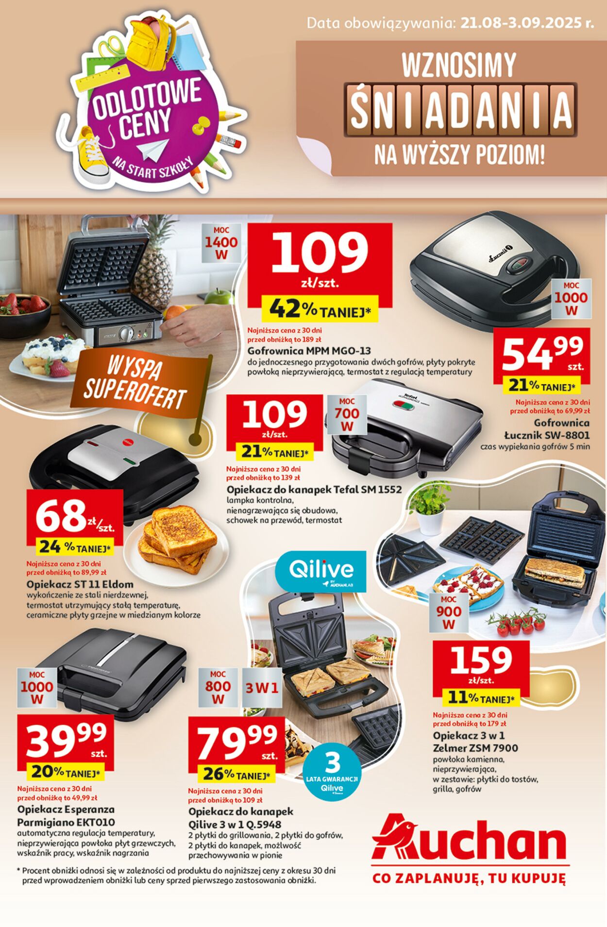 Gazetka Auchan 21.08.2025 - 03.09.2025