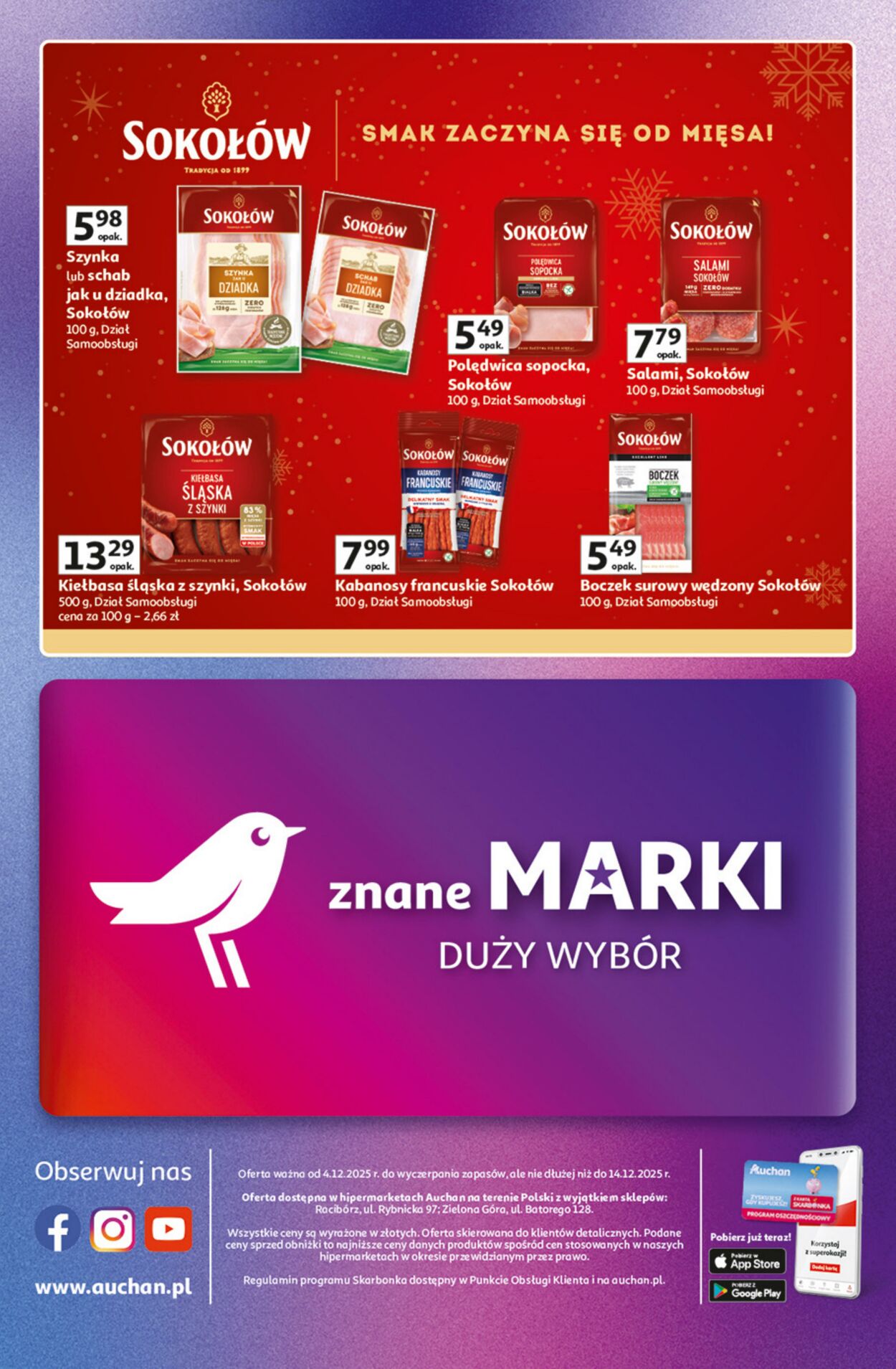 Gazetka Auchan 04.12.2025 - 14.12.2025