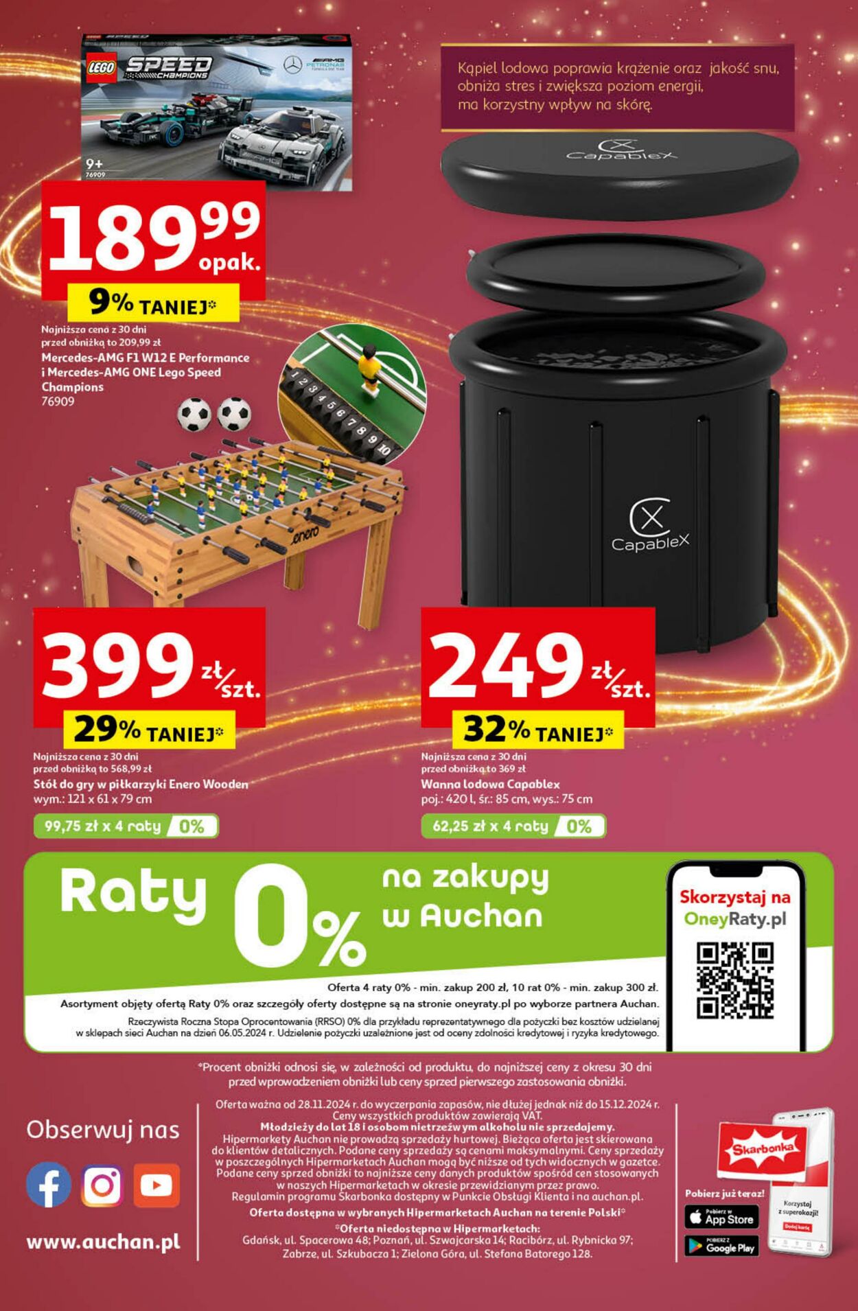 Gazetka Auchan 28.11.2024 - 15.12.2024