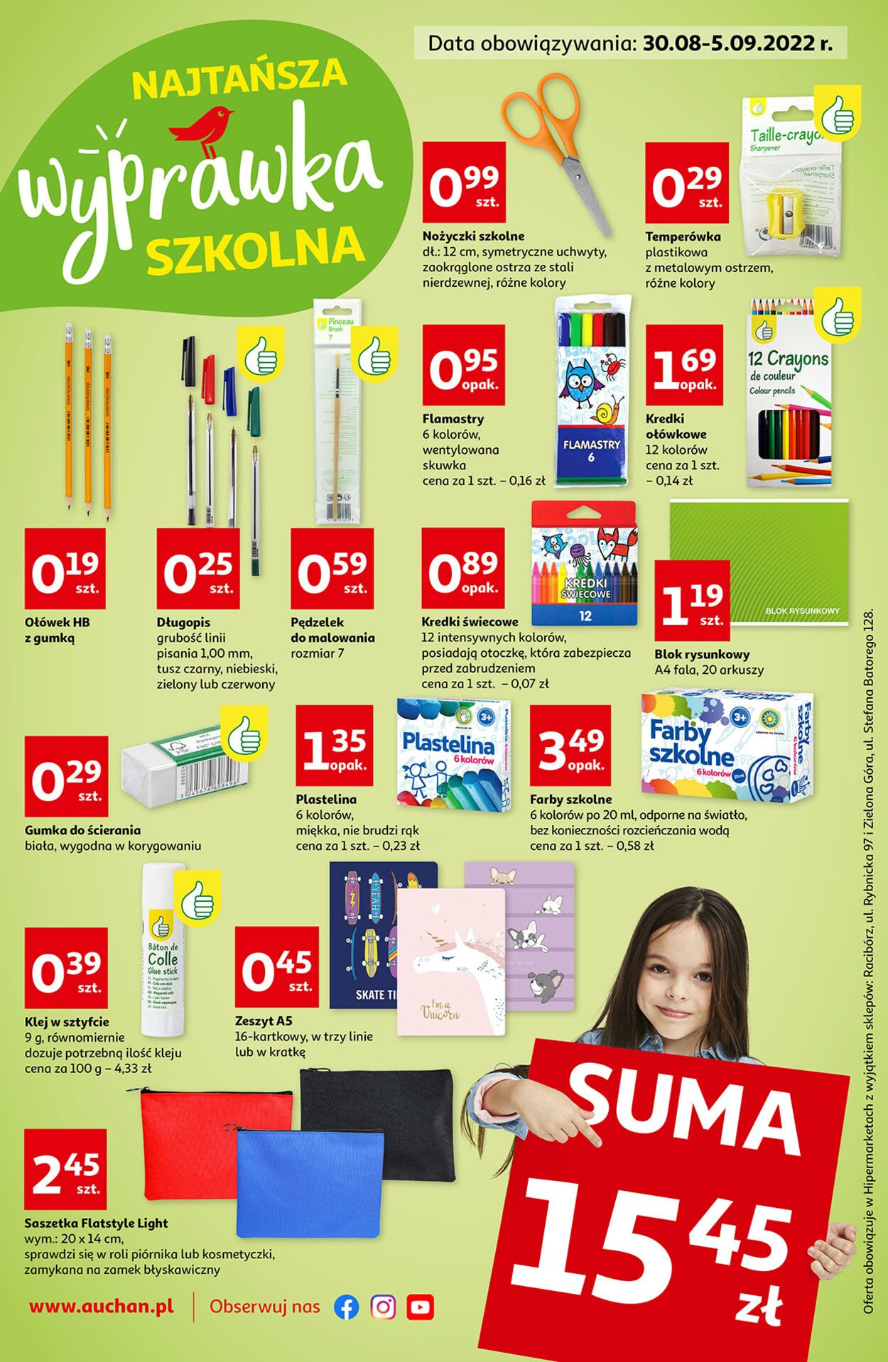 Gazetka Auchan 30.08.2022 - 05.09.2022