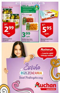 Gazetka Auchan 29.08.2022-31.08.2022