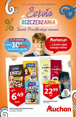 Gazetka Auchan 18.08.2022-24.08.2022
