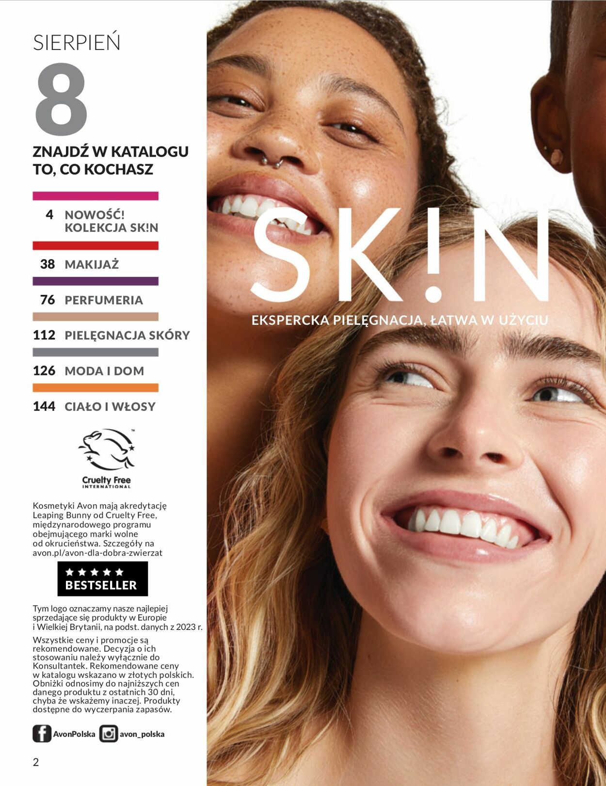 Gazetka Avon 01.08.2025 - 31.08.2025