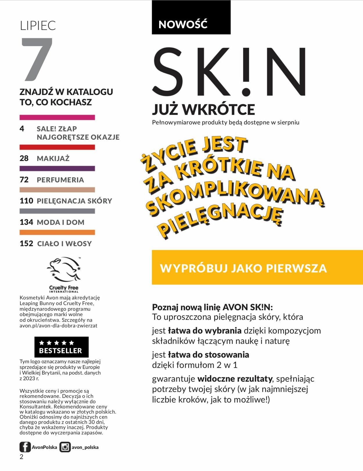 Gazetka Avon 01.07.2025 - 31.07.2025