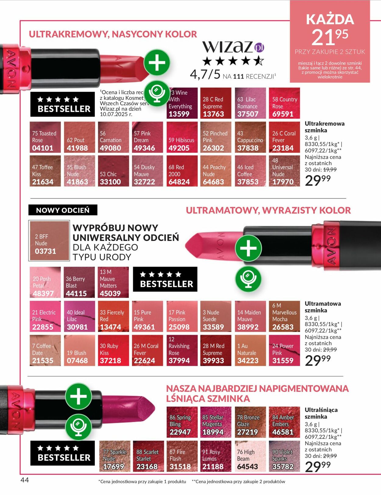 Gazetka Avon 01.10.2025 - 31.10.2025