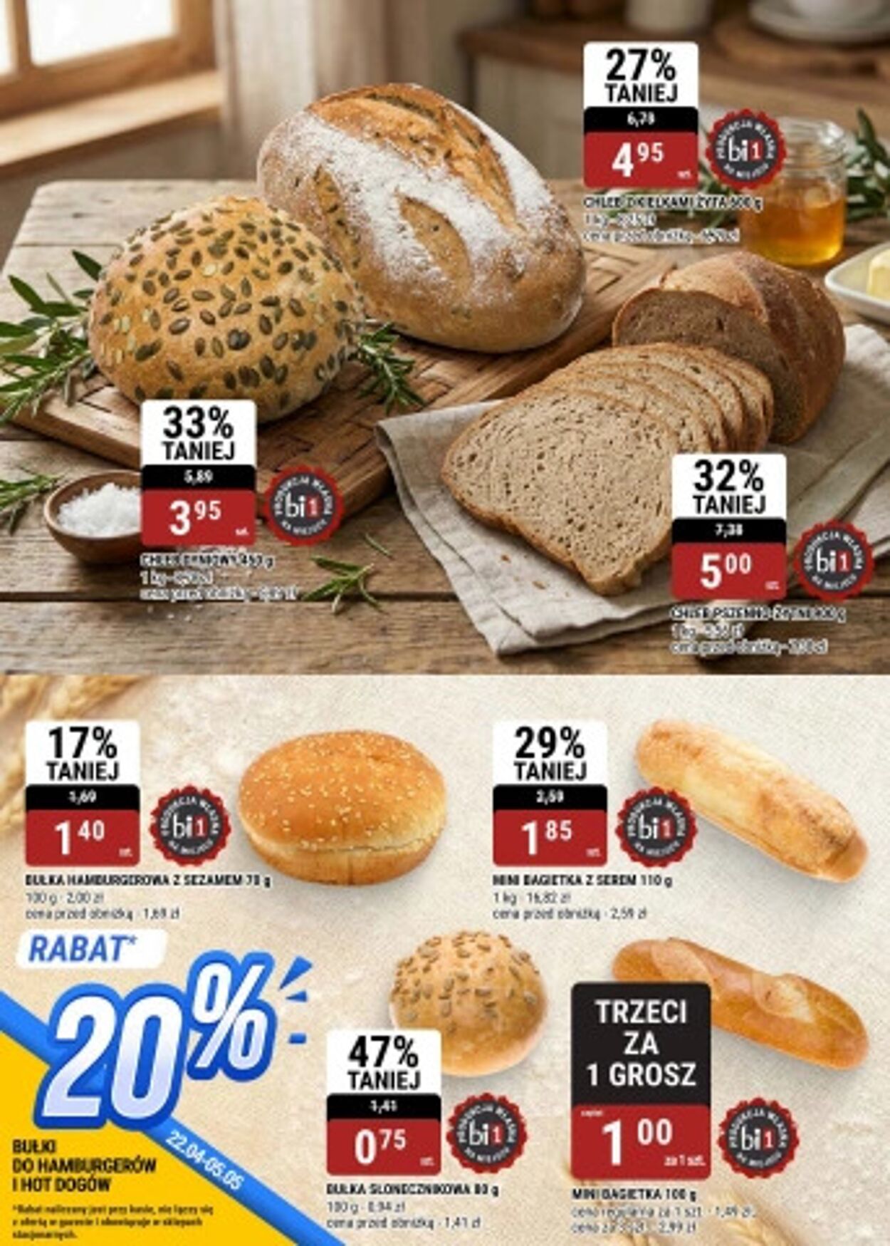 Gazetka Bi1 22.04.2026 - 04.05.2026
