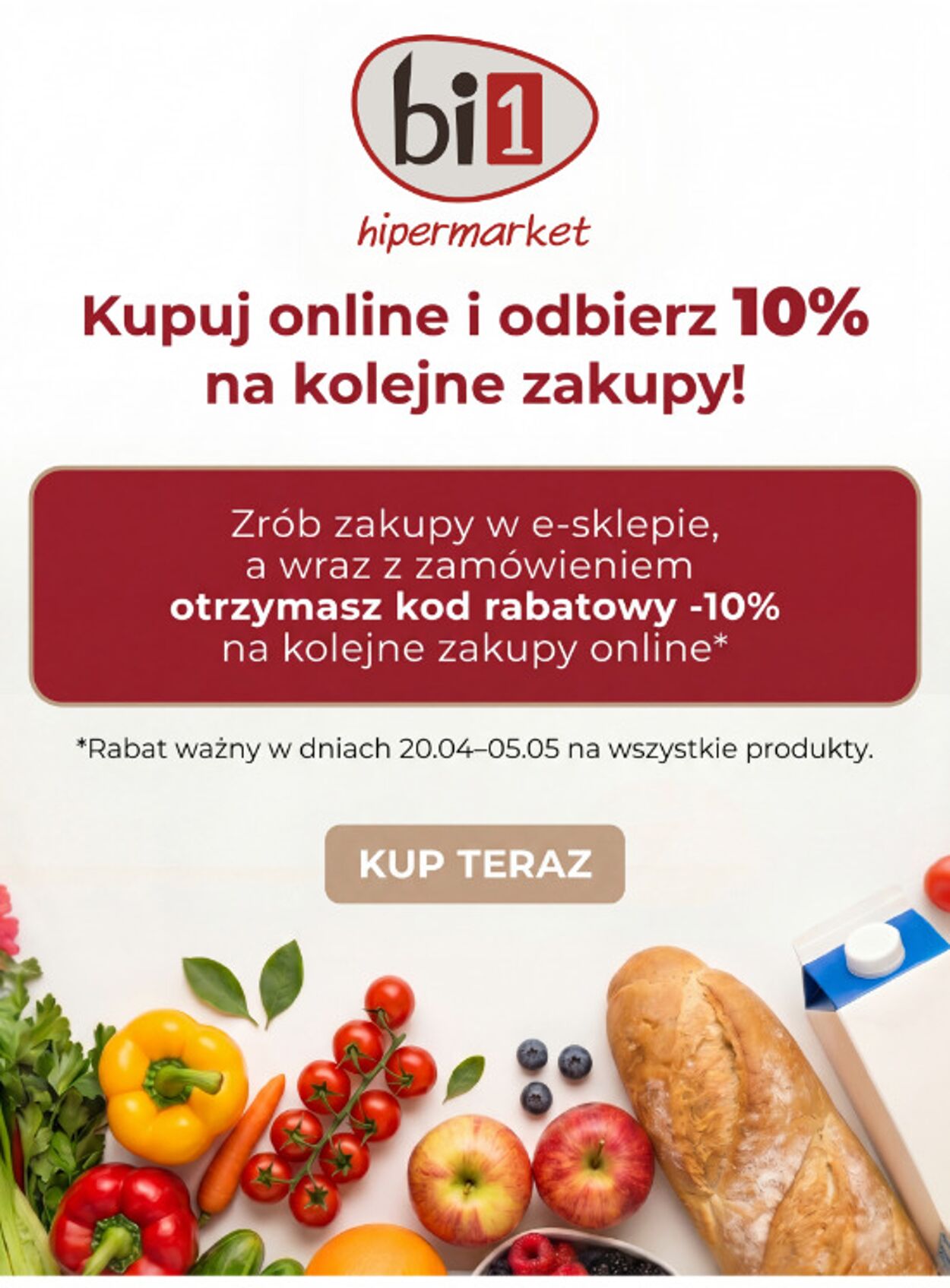 Gazetka Bi1 22.04.2026 - 04.05.2026
