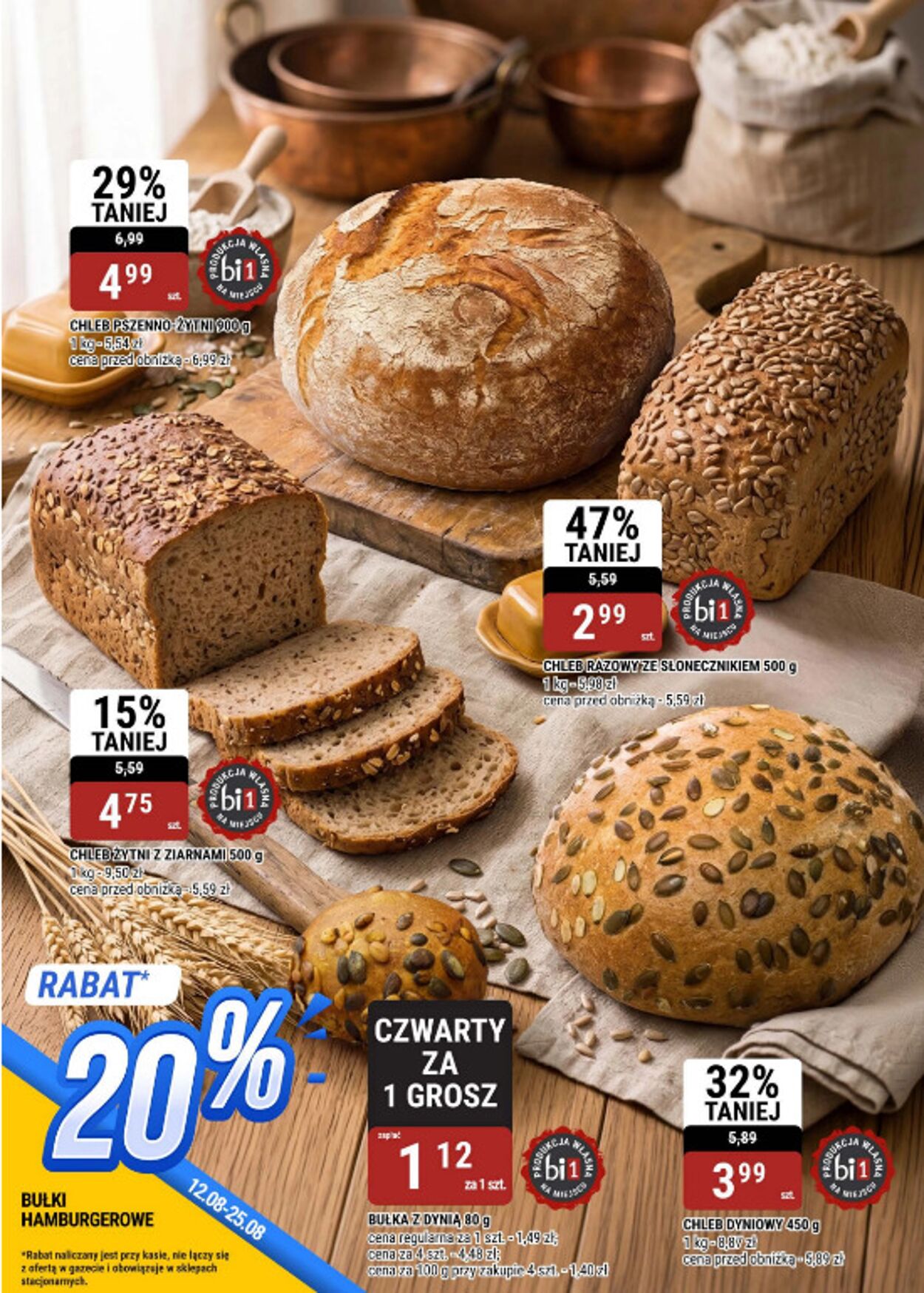 Gazetka Bi1 12.08.2026 - 25.08.2026