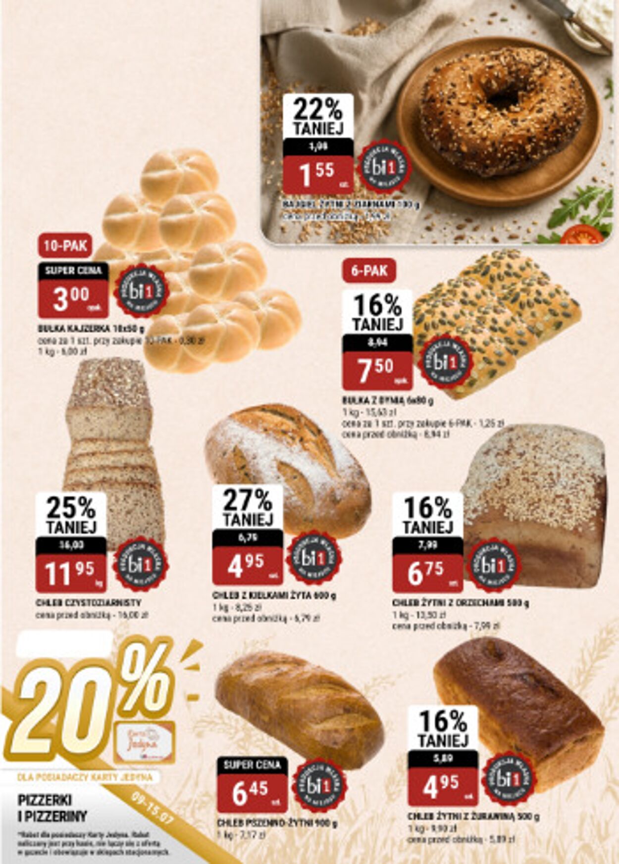 Gazetka Bi1 15.07.2025 - 07.08.2025