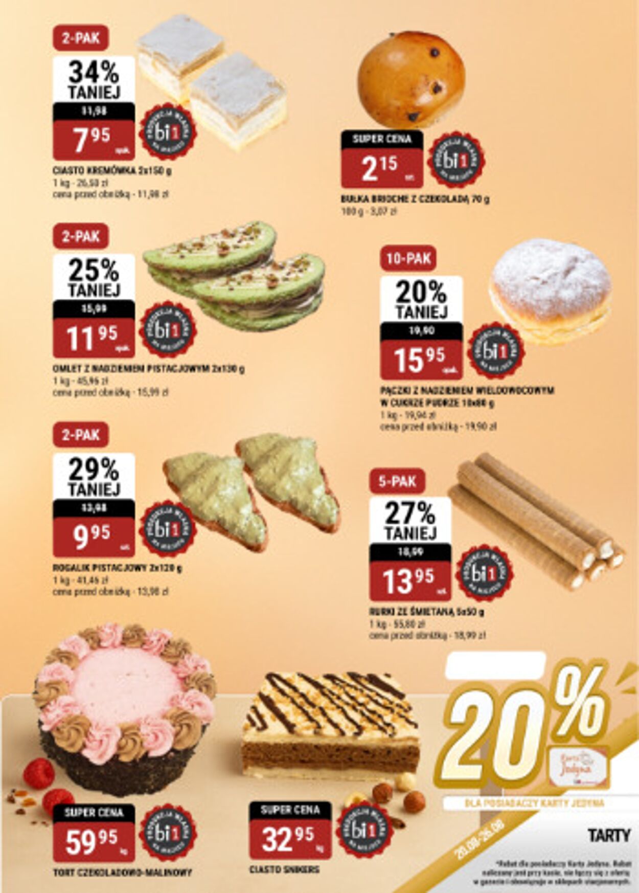 Gazetka Bi1 20.08.2025 - 26.08.2025