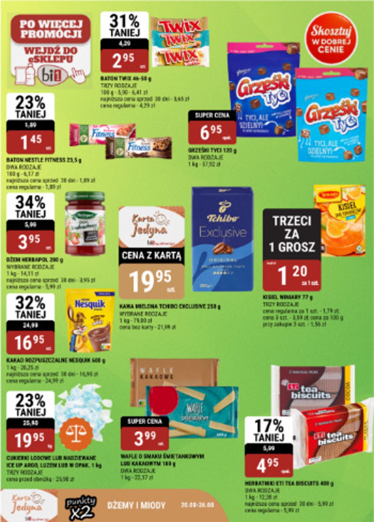 Gazetka Bi1 20.08.2025 - 26.08.2025