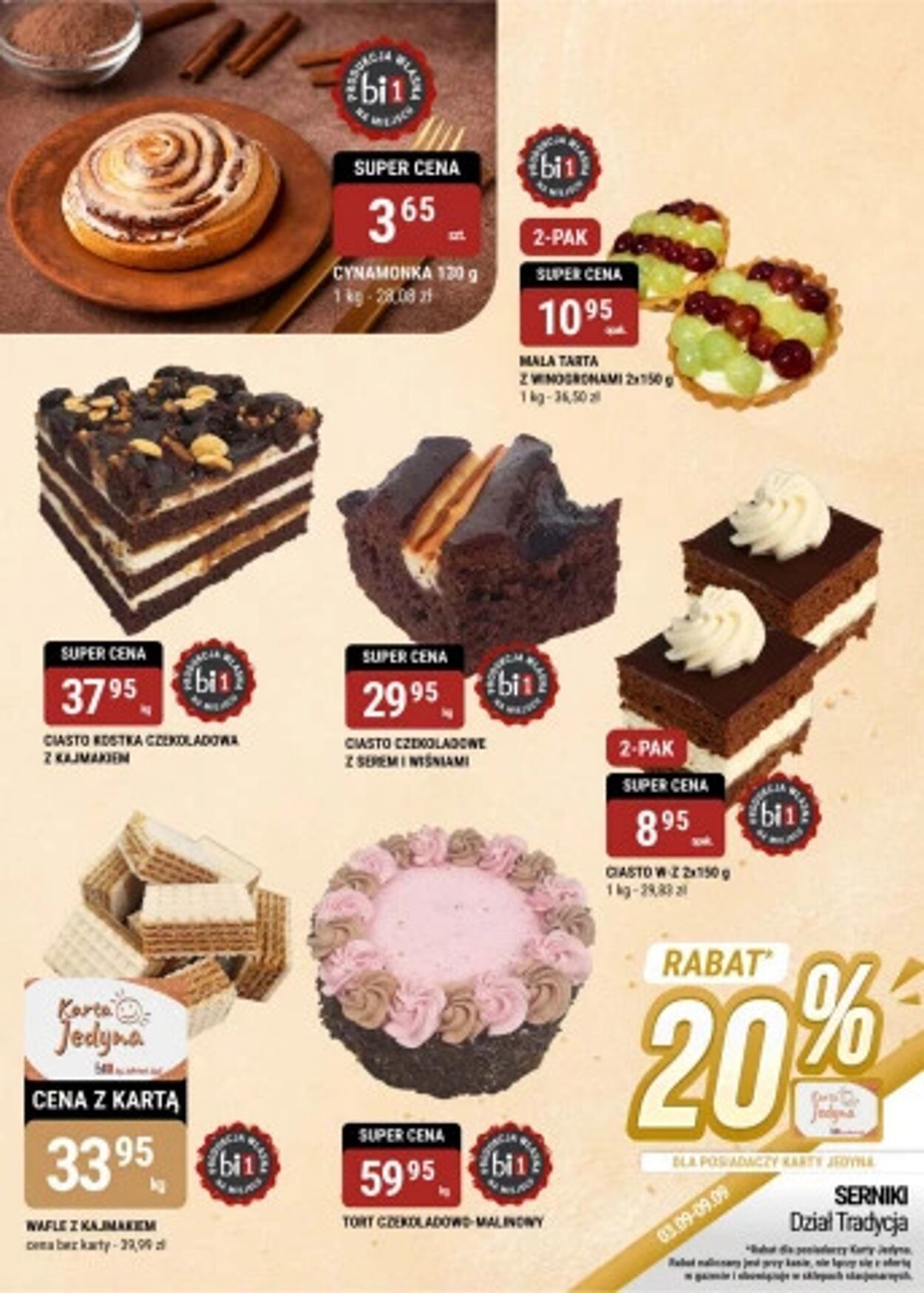 Gazetka Bi1 03.09.2025 - 09.09.2025