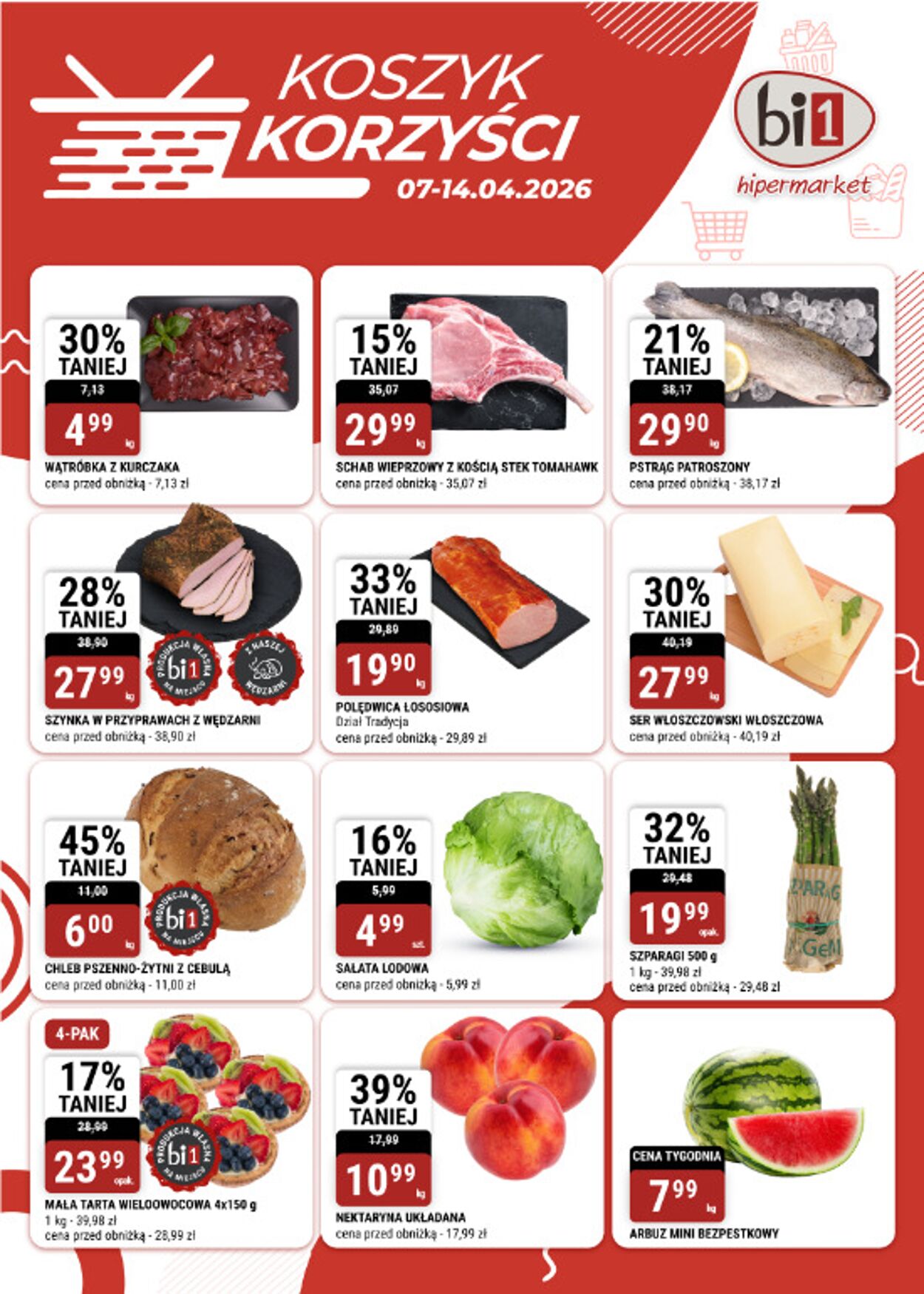 Gazetka Bi1 14.04.2026 - 04.05.2026