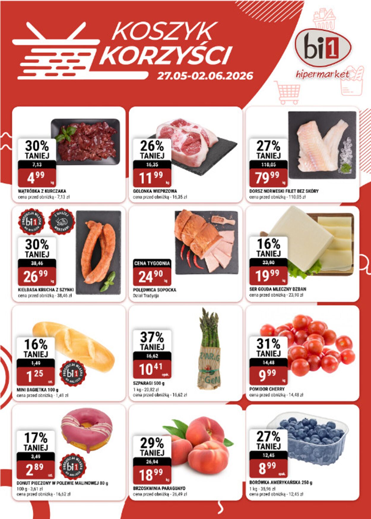 Gazetka Bi1 27.05.2026 - 05.06.2026