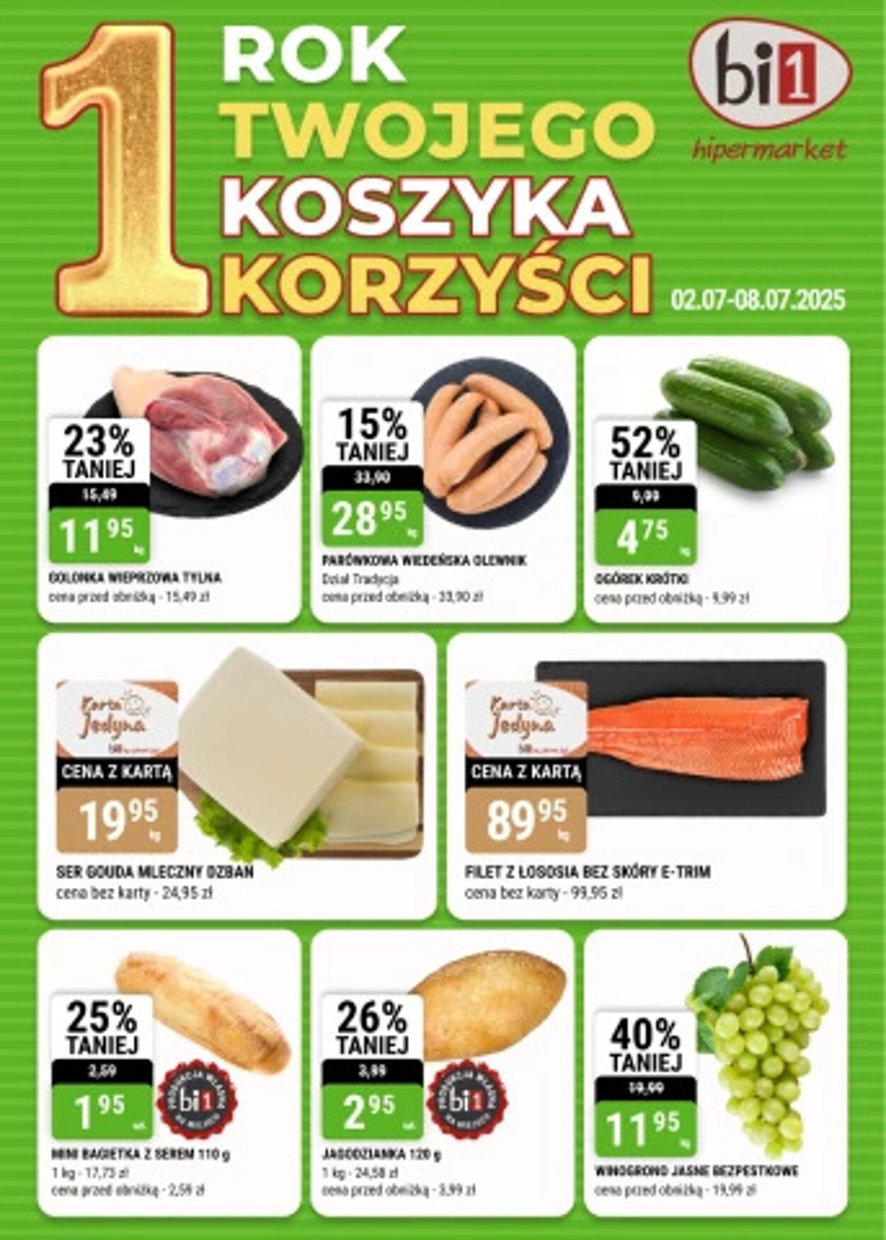 Gazetka Bi1 02.07.2025 - 08.07.2025