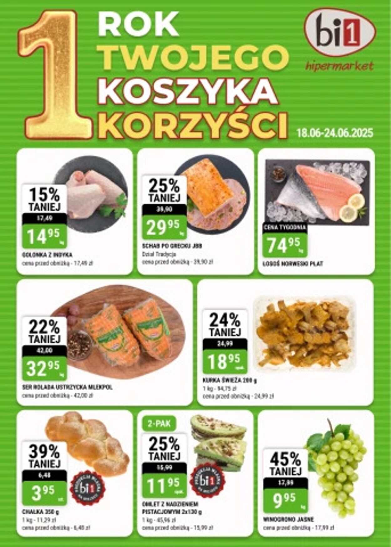 Gazetka Bi1 18.06.2025 - 24.06.2025