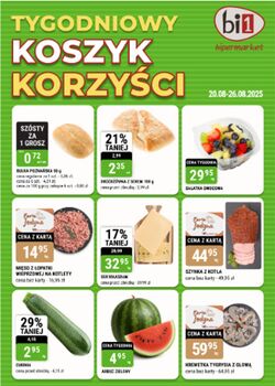 Gazetka Bi1 20.08.2025 - 26.08.2025