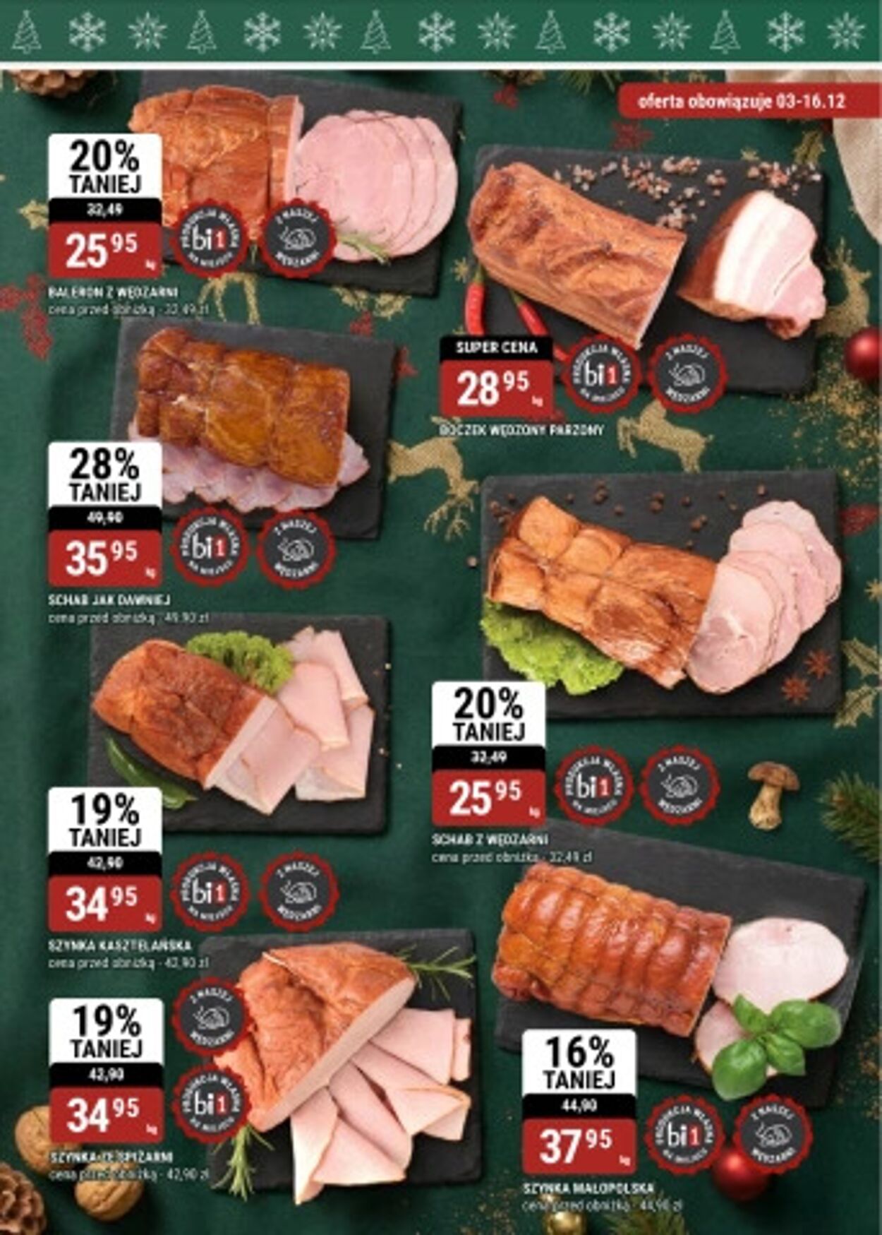 Gazetka Bi1 16.12.2025 - 12.01.2026