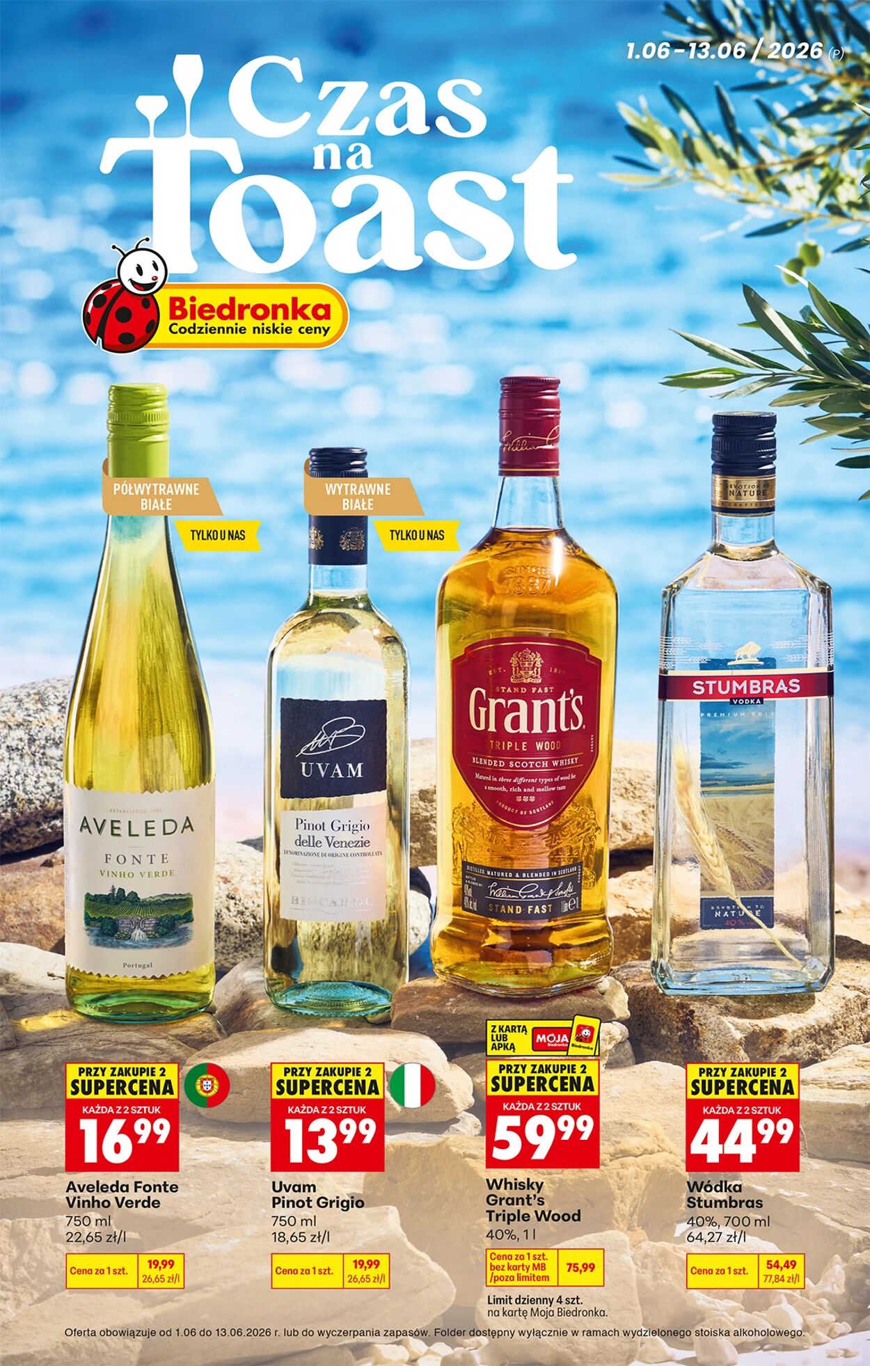 Gazetka Biedronka - Alkohol P - Gazetka - Biedronka.pl 15 cze, 2026 - 21 cze, 2026