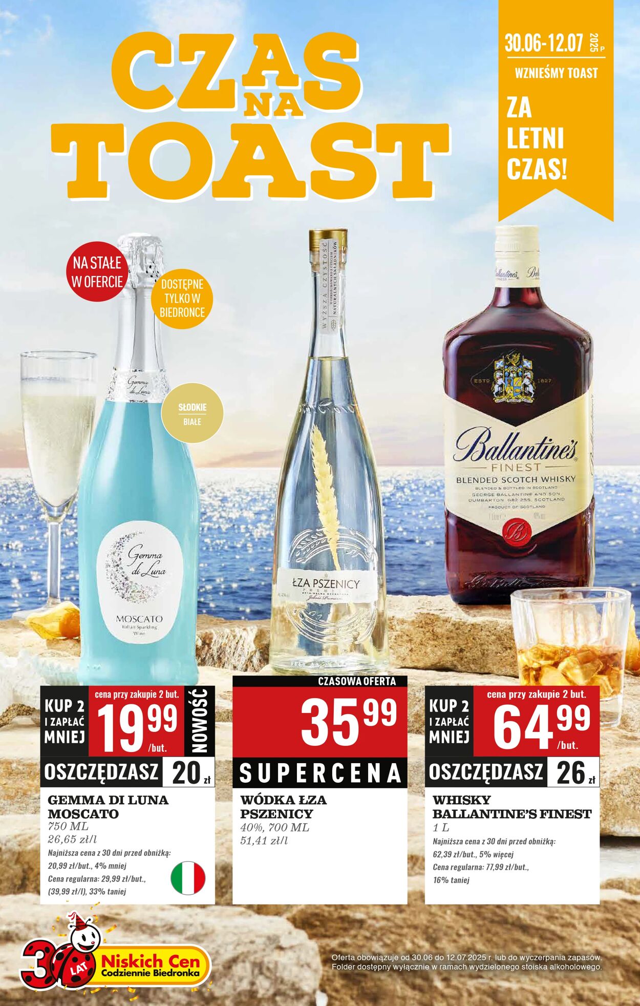 Gazetka Biedronka 30.06.2025 - 12.07.2025