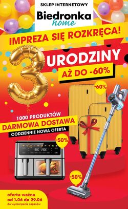 Gazetka Biedronka 01.06.2025 - 29.06.2025