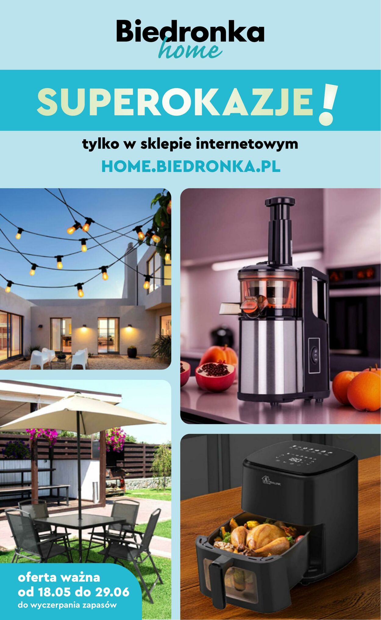 Gazetka Biedronka 18.05.2025 - 29.06.2025