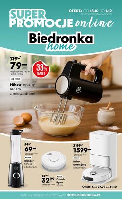 Gazetka Biedronka 18.10.2025 - 01.12.2025