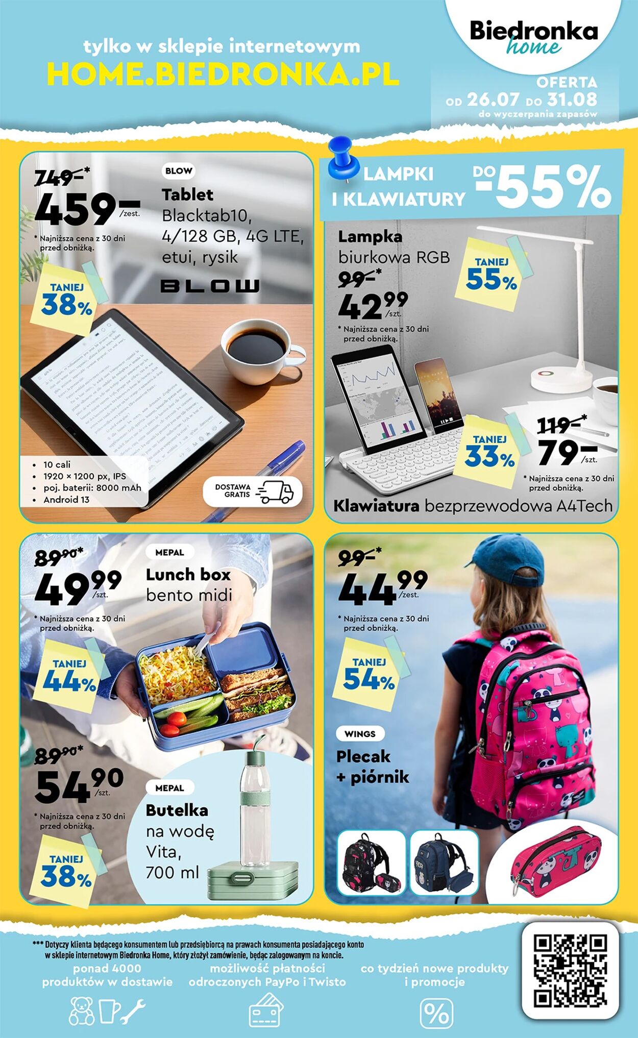 Gazetka Biedronka 26.07.2025 - 31.08.2025