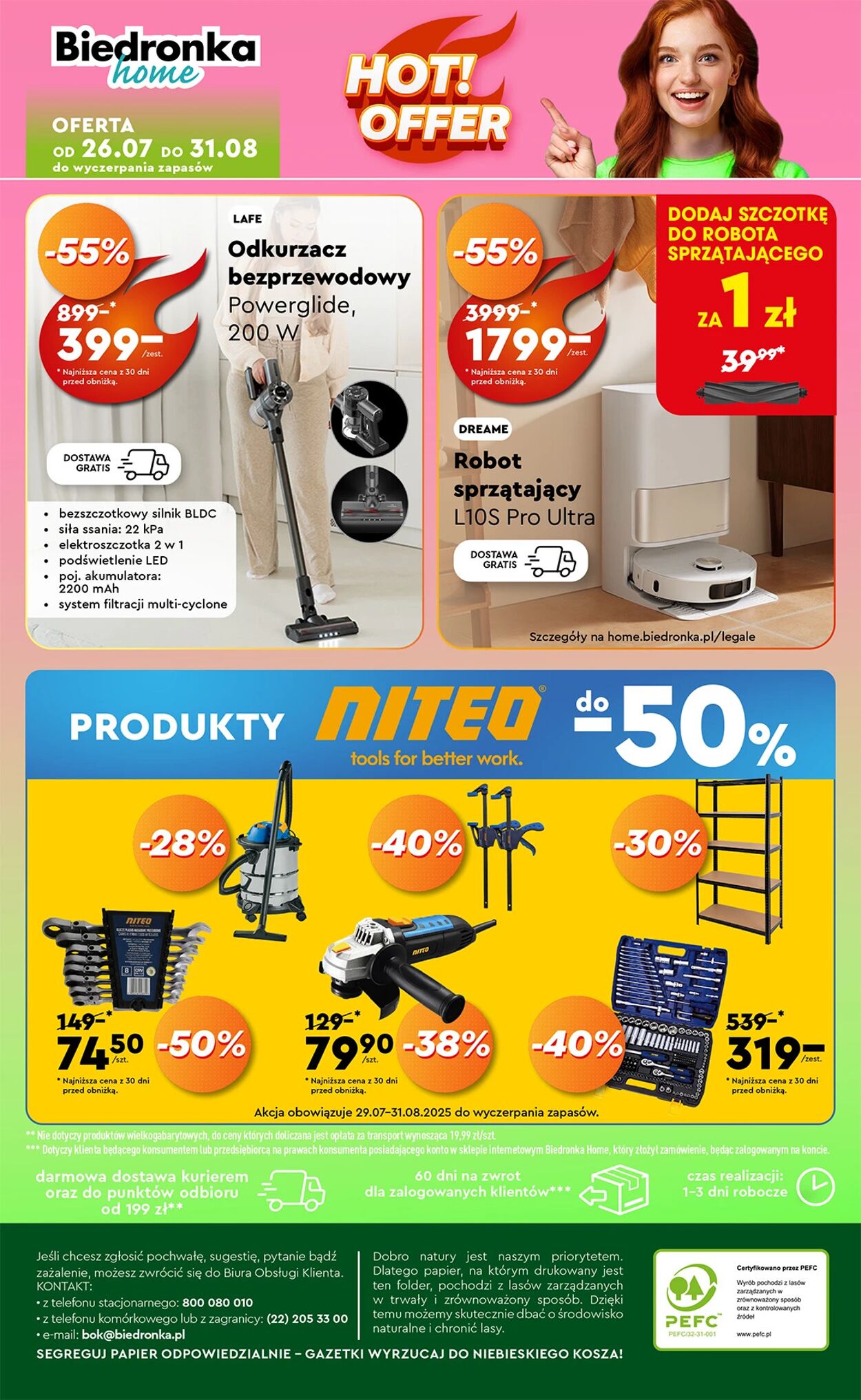 Gazetka Biedronka 26.07.2025 - 31.08.2025