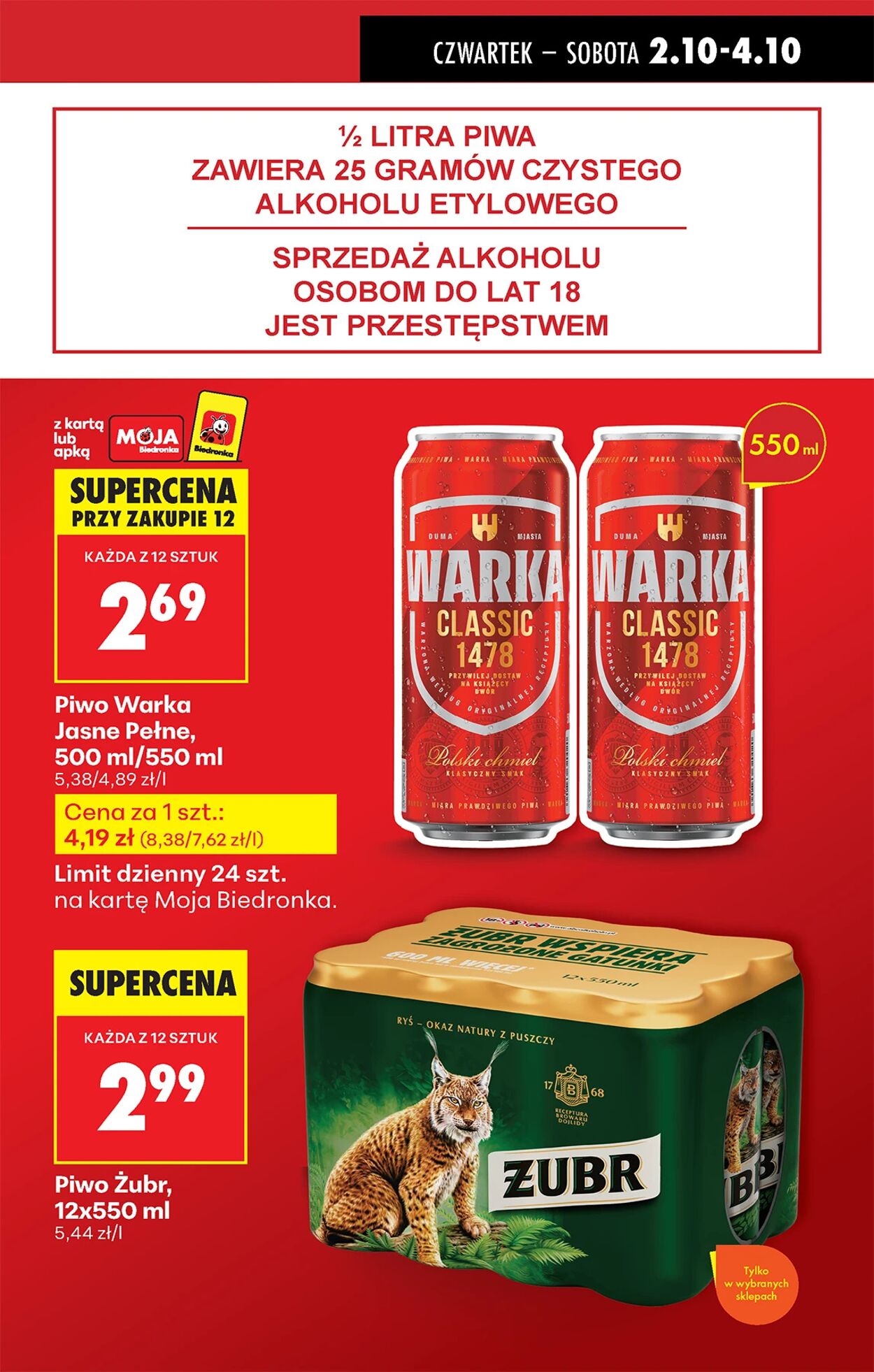Gazetka Biedronka 02.10.2025 - 09.10.2025