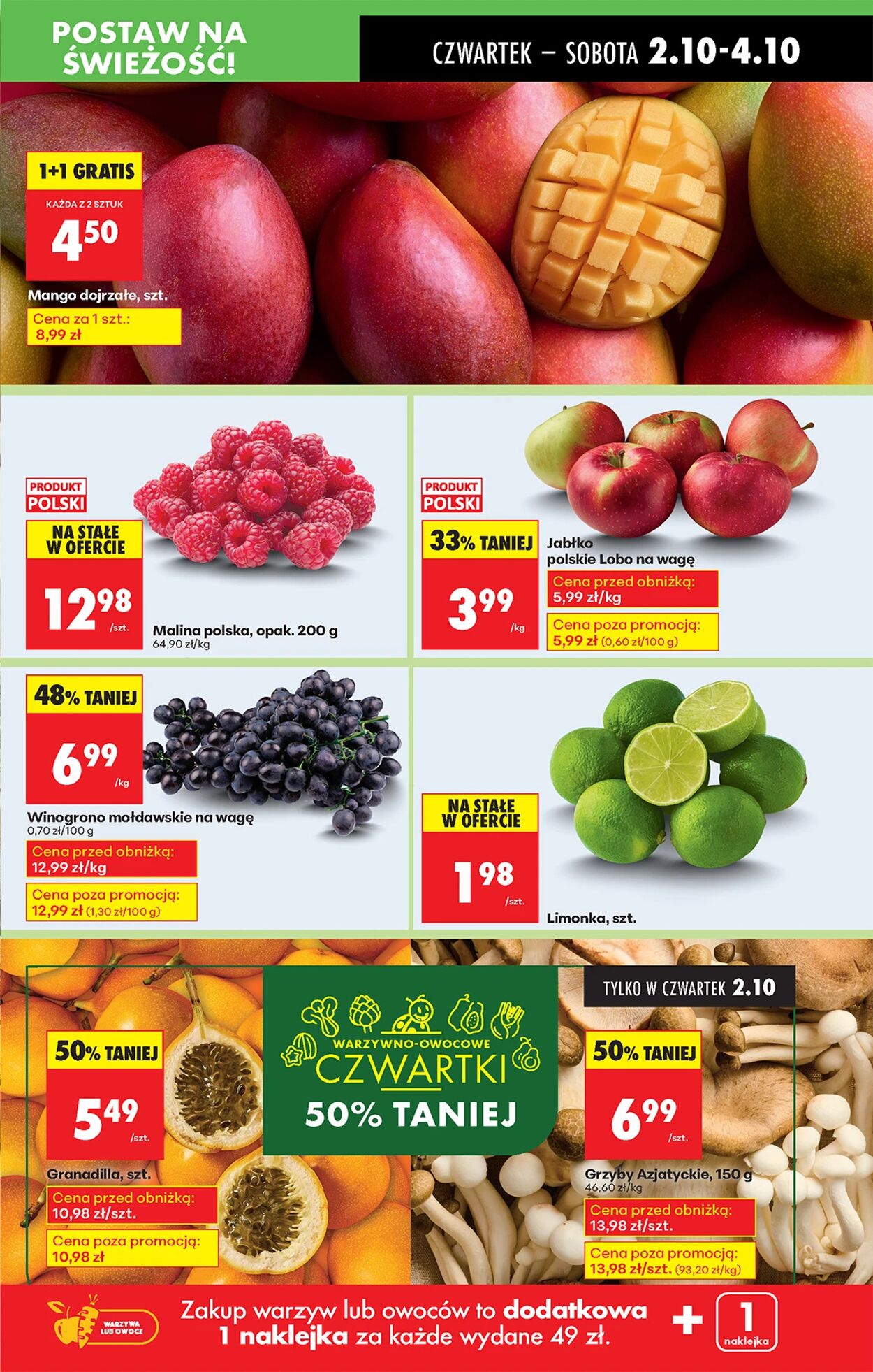 Gazetka Biedronka 02.10.2025 - 09.10.2025