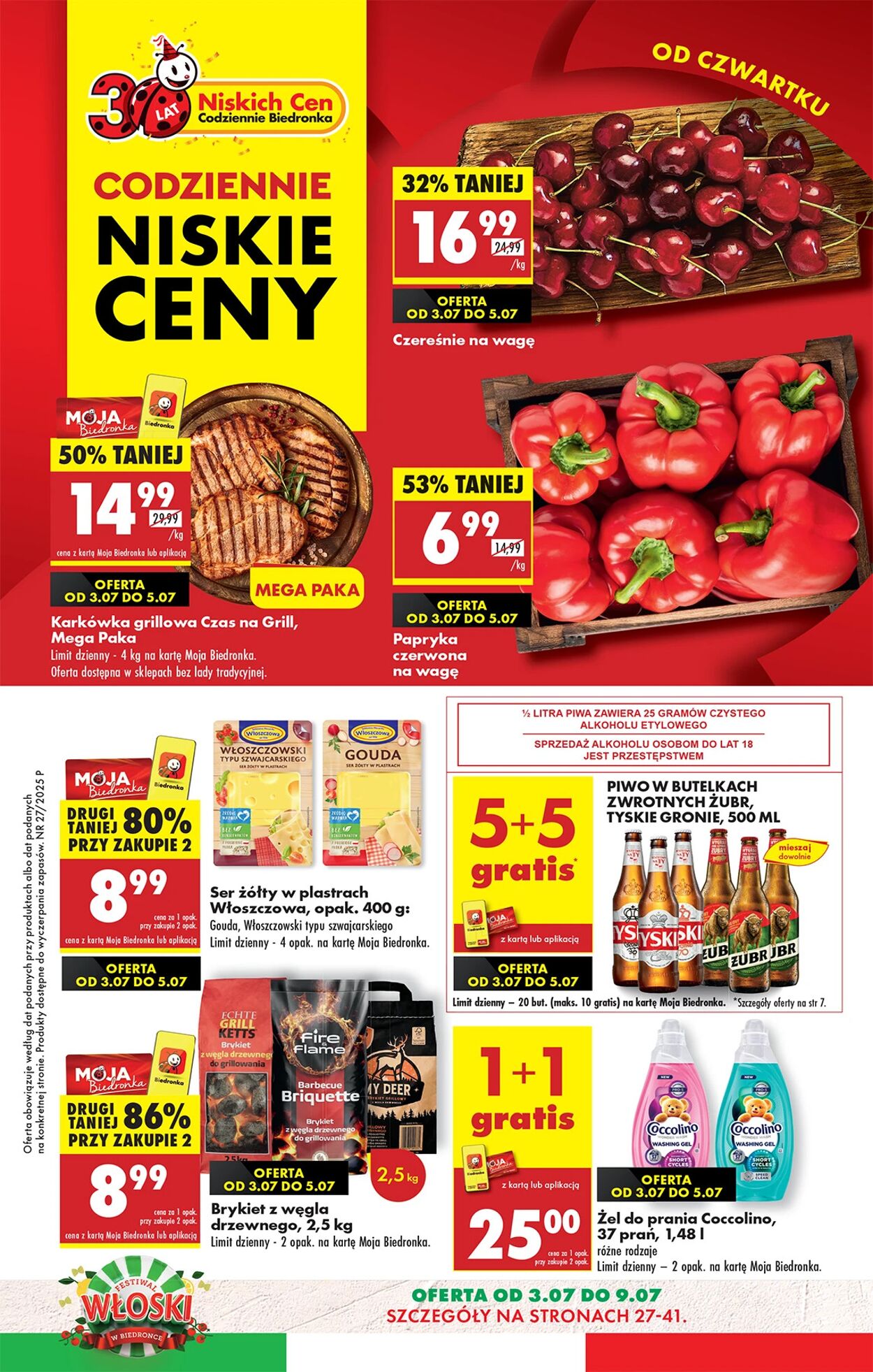 Gazetka Biedronka - Biedronki niskie ceny P oferta od 03.07 - Gazetka - Biedronka.pl 3 lip, 2025 - 10 lip, 2025