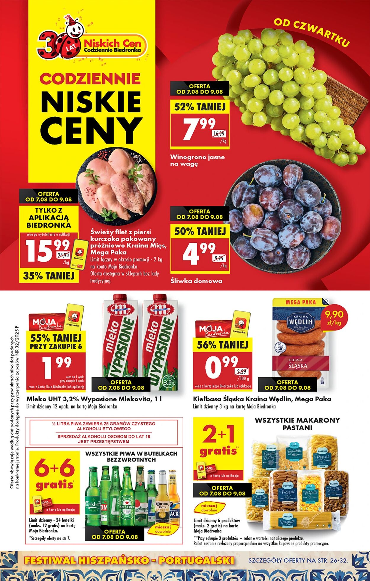Gazetka Biedronka - Biedronki niskie ceny P oferta od 07.08 - Gazetka - Biedronka.pl 7 sie, 2025 - 14 sie, 2025