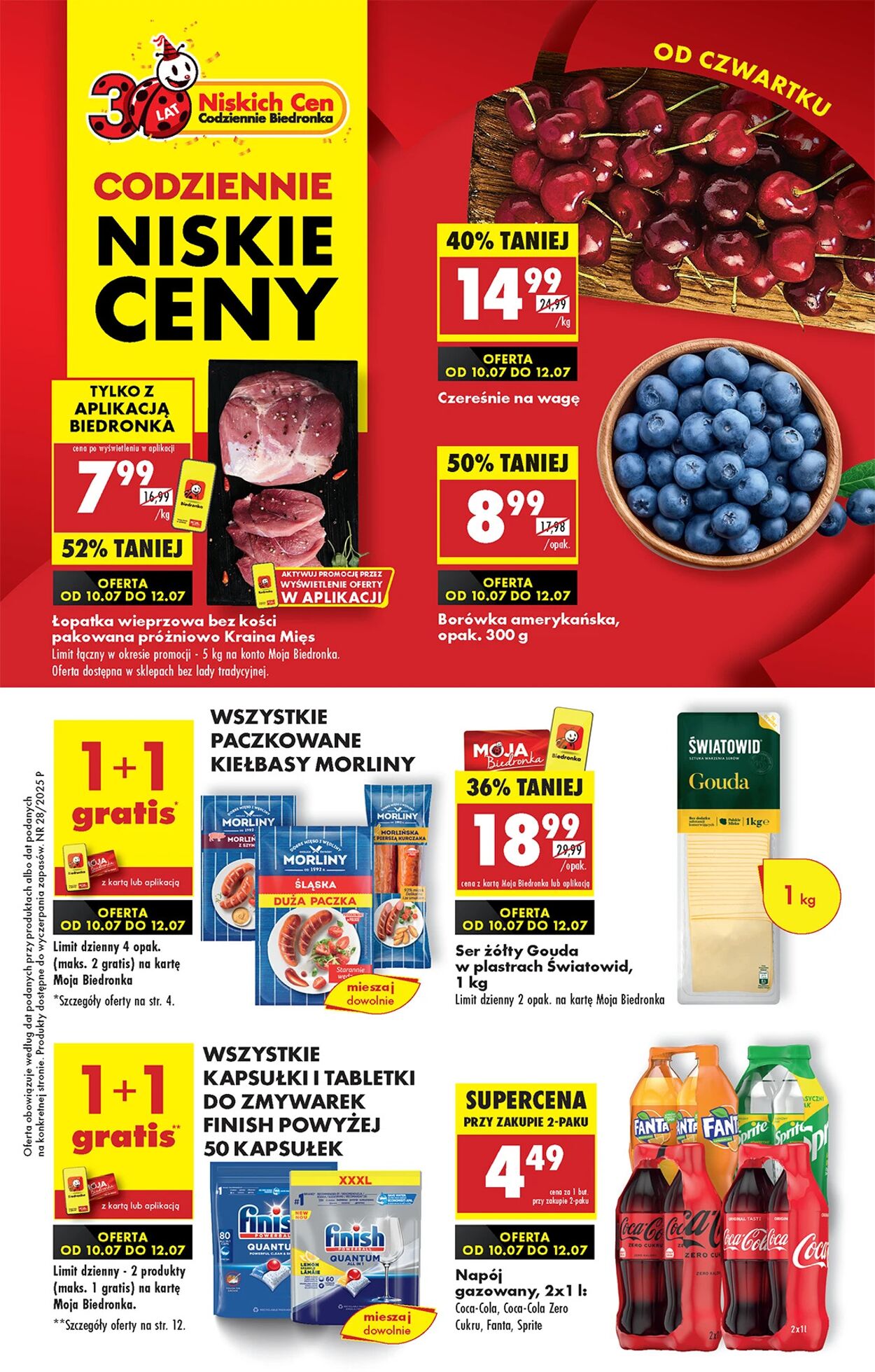 Gazetka Biedronka - Biedronki niskie ceny P oferta od 10.07 - Gazetka - Biedronka.pl 10 lip, 2025 - 17 lip, 2025