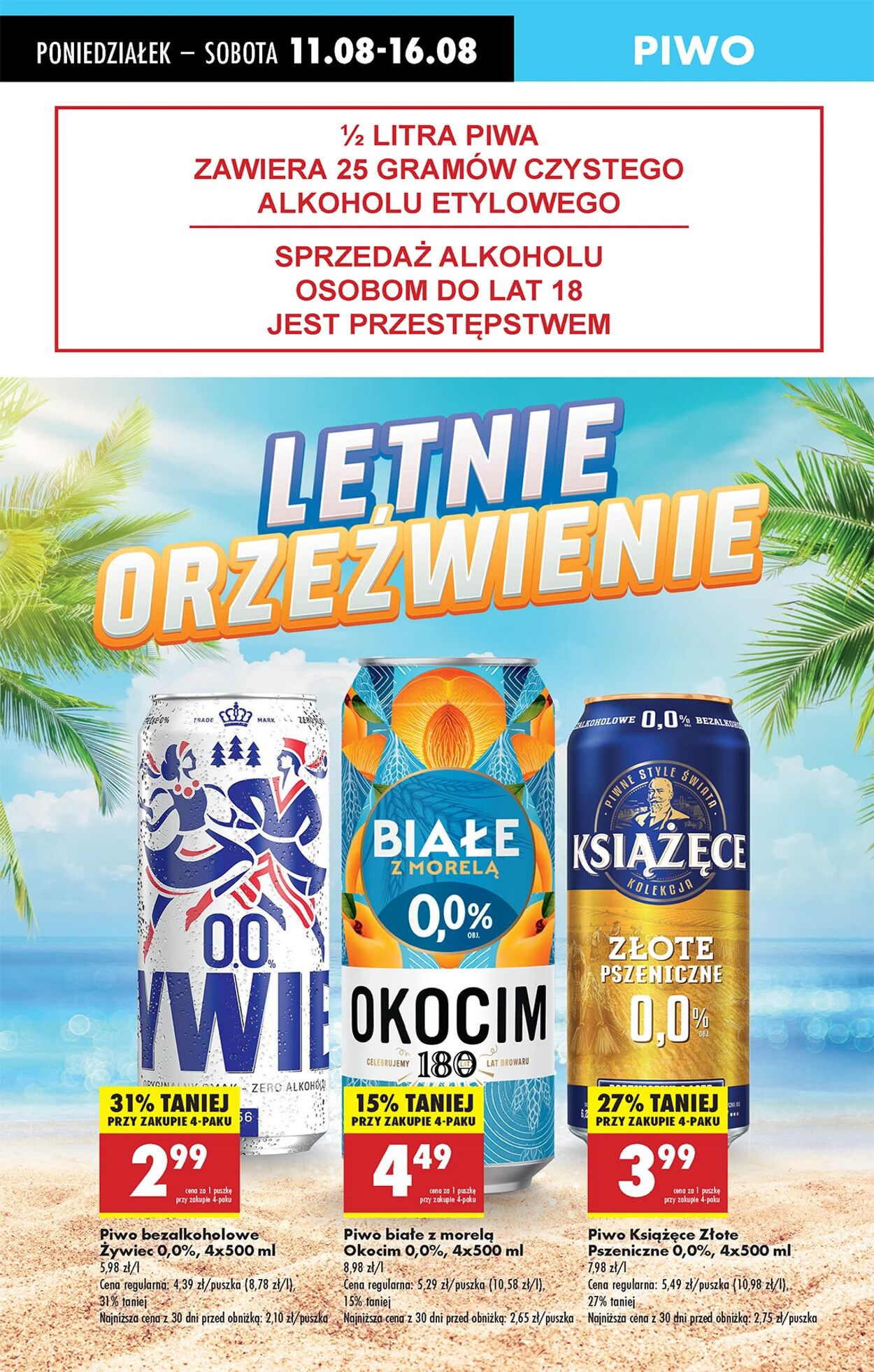 Gazetka Biedronka 11.08.2025 - 18.08.2025