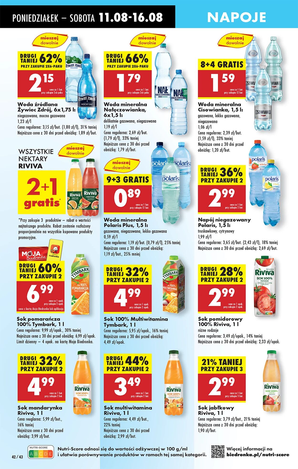 Gazetka Biedronka 11.08.2025 - 18.08.2025