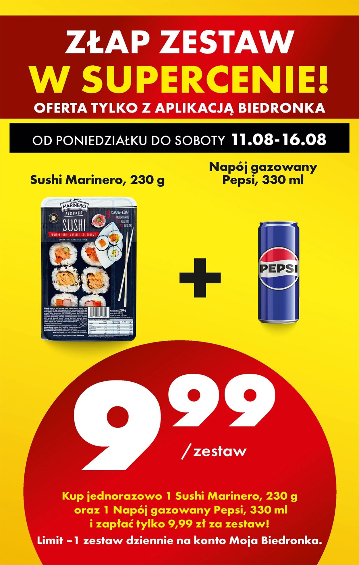 Gazetka Biedronka 11.08.2025 - 18.08.2025