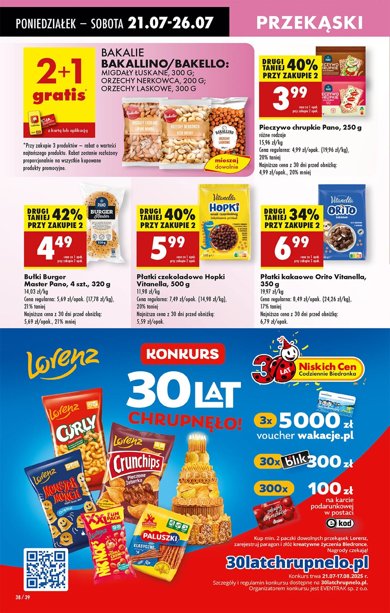 Gazetka Biedronka 21.07.2025 - 28.07.2025