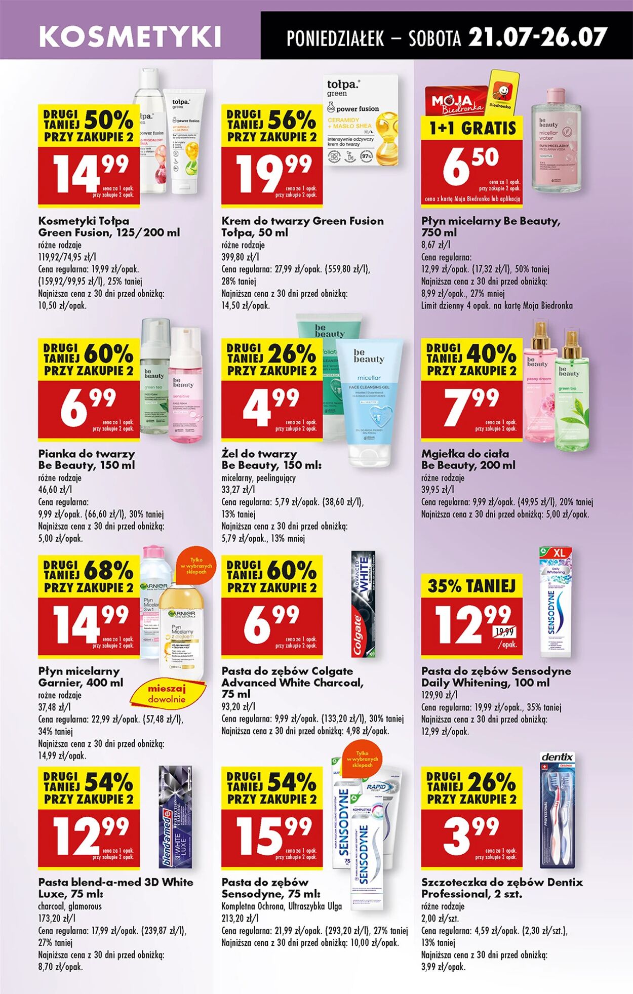 Gazetka Biedronka 21.07.2025 - 28.07.2025