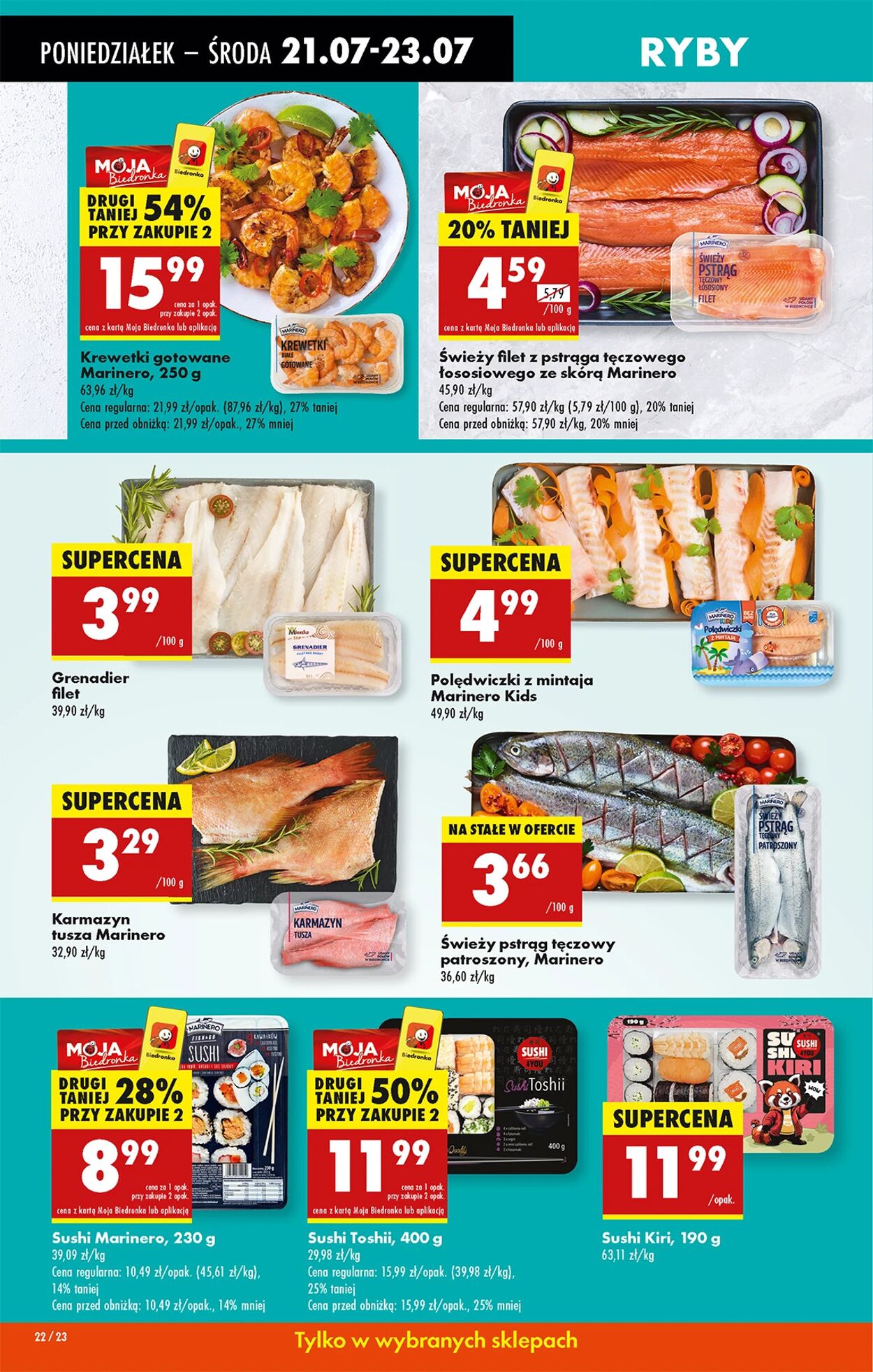 Gazetka Biedronka 21.07.2025 - 28.07.2025