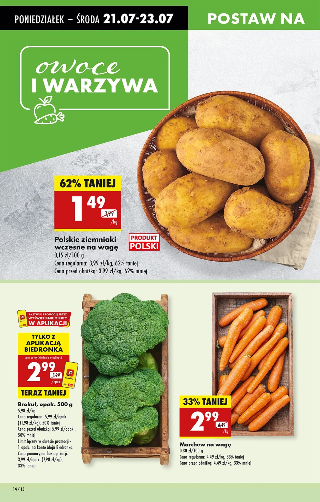 Gazetka Biedronka 21.07.2025 - 28.07.2025