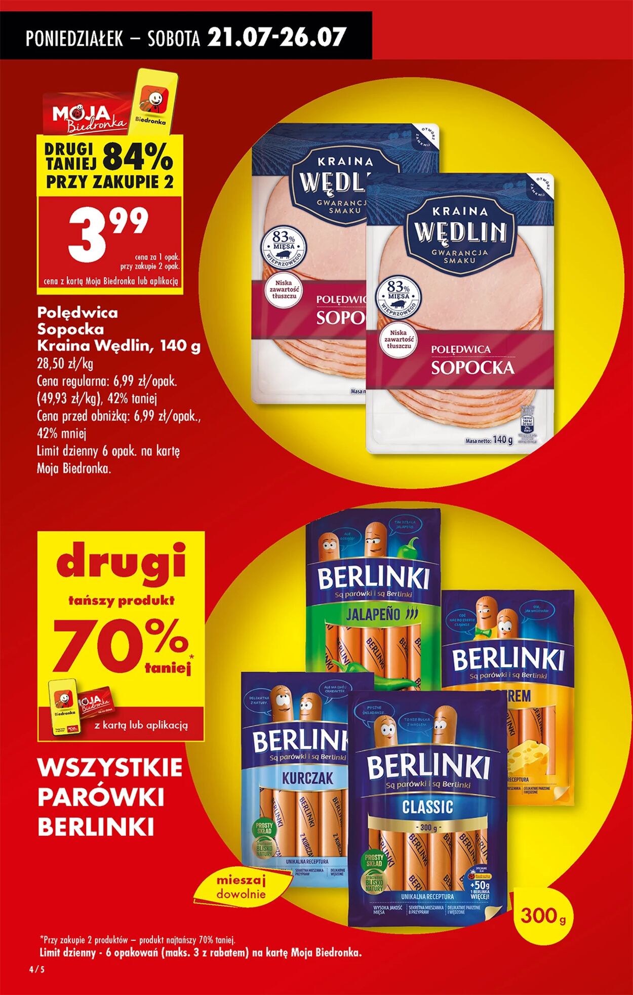 Gazetka Biedronka 21.07.2025 - 28.07.2025