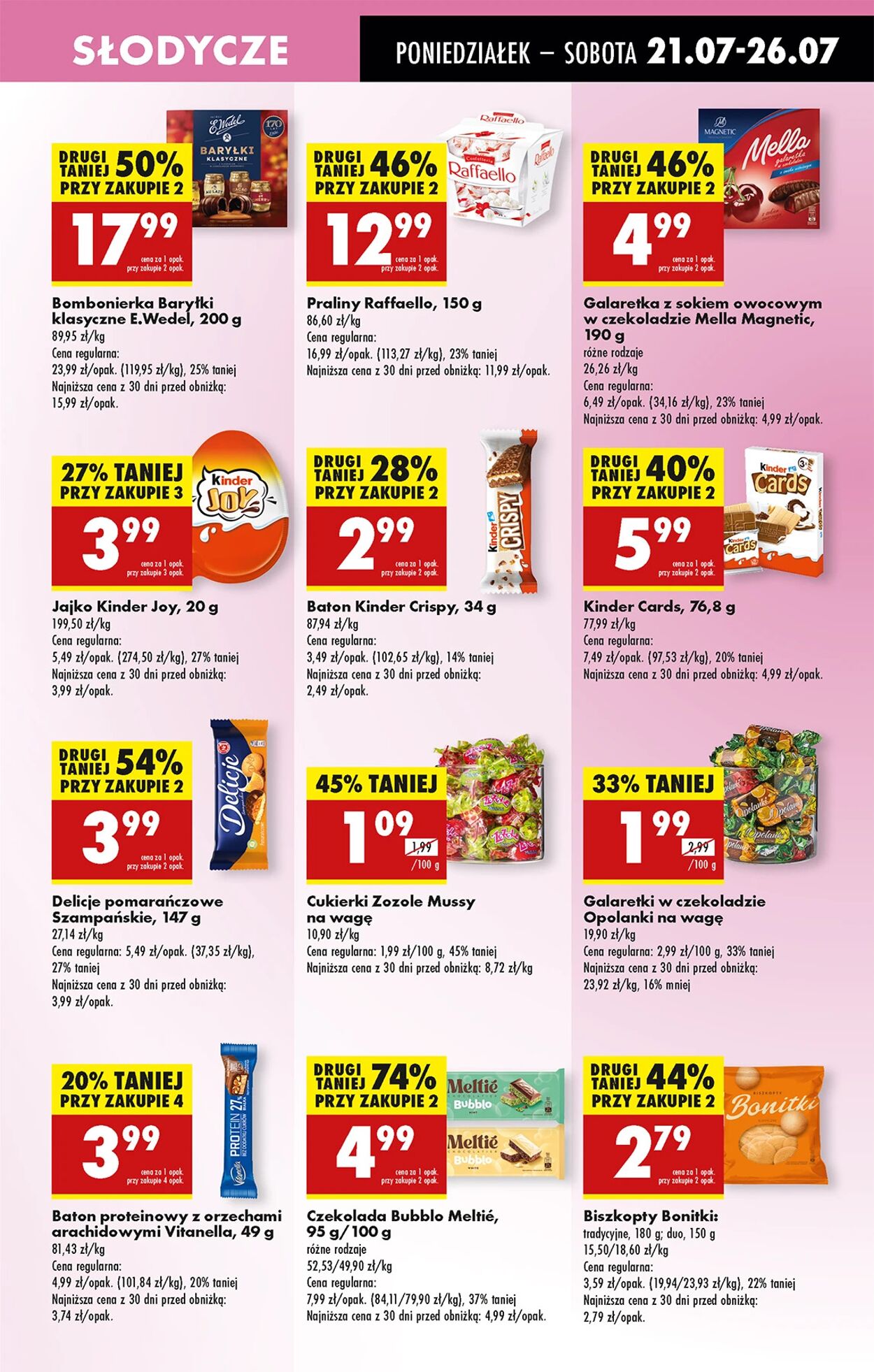 Gazetka Biedronka 21.07.2025 - 28.07.2025