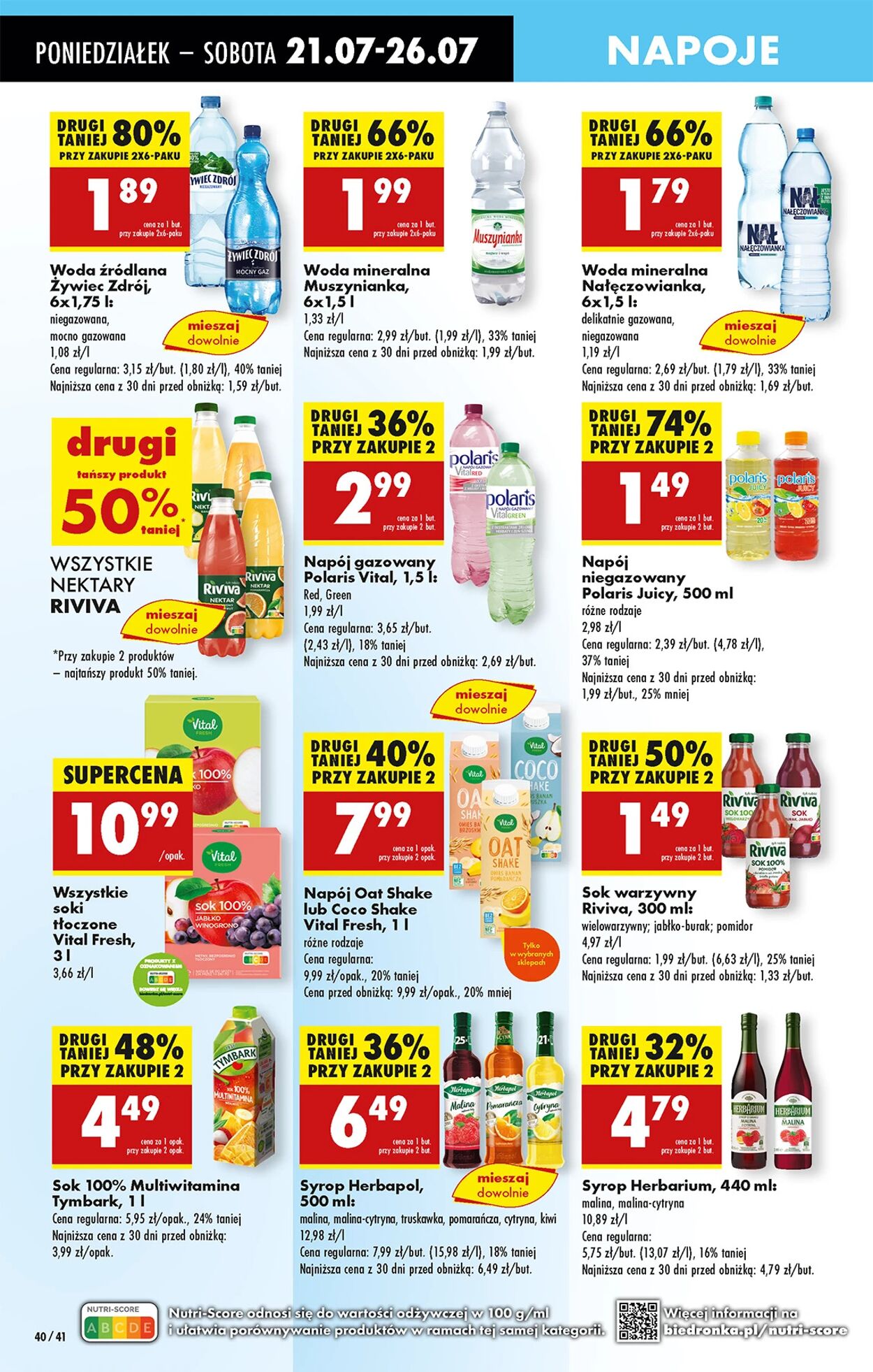 Gazetka Biedronka 21.07.2025 - 28.07.2025