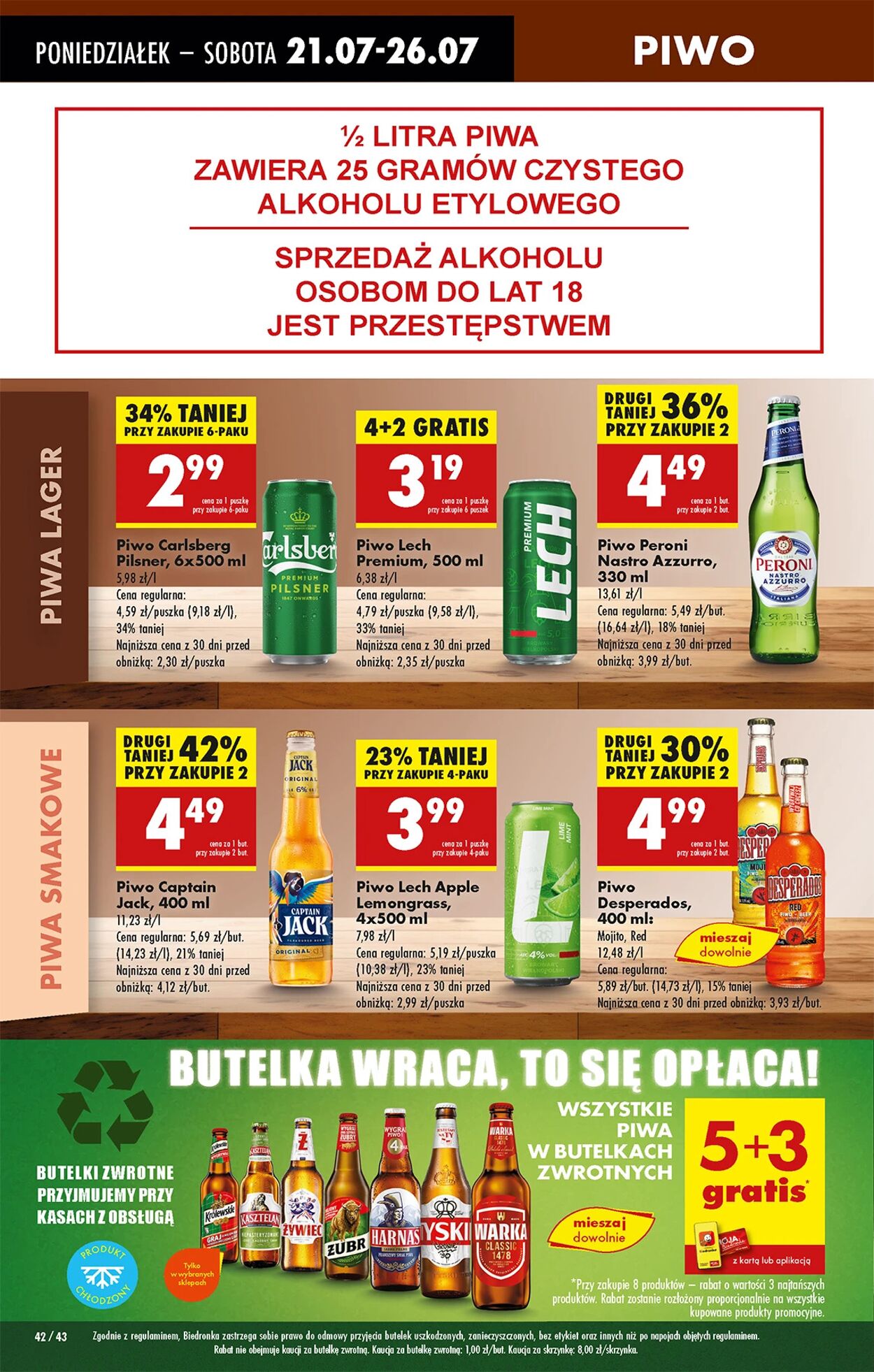 Gazetka Biedronka 21.07.2025 - 28.07.2025