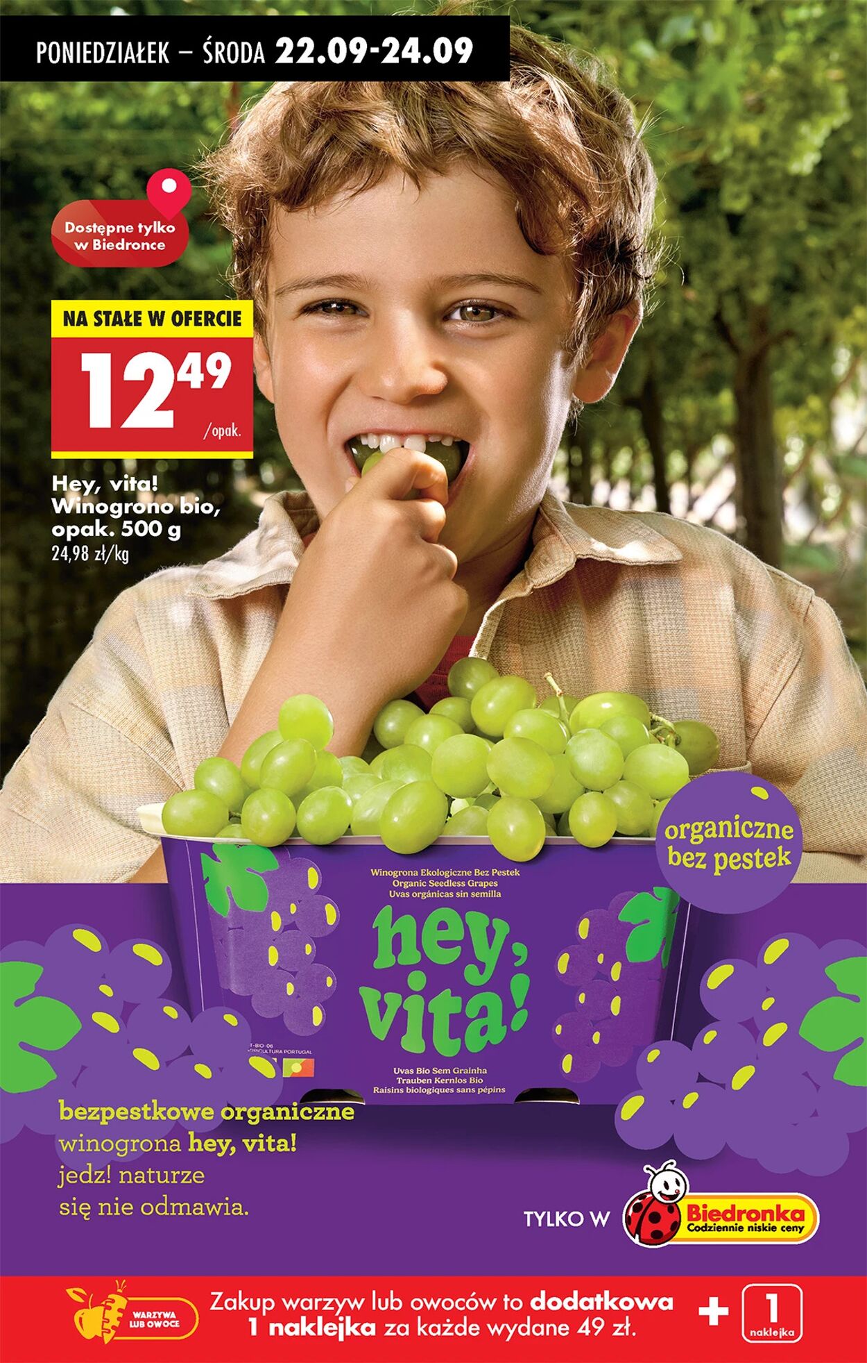 Gazetka Biedronka 22.09.2025 - 29.09.2025