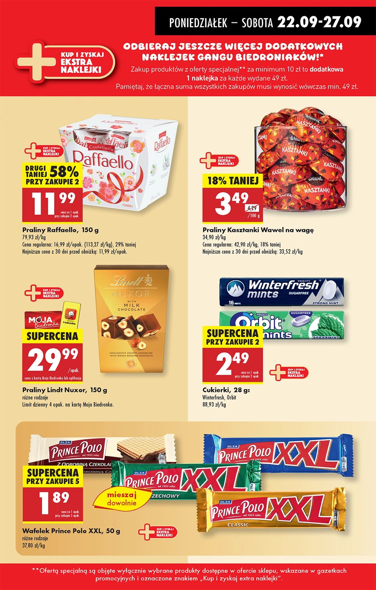 Gazetka Biedronka 22.09.2025 - 29.09.2025