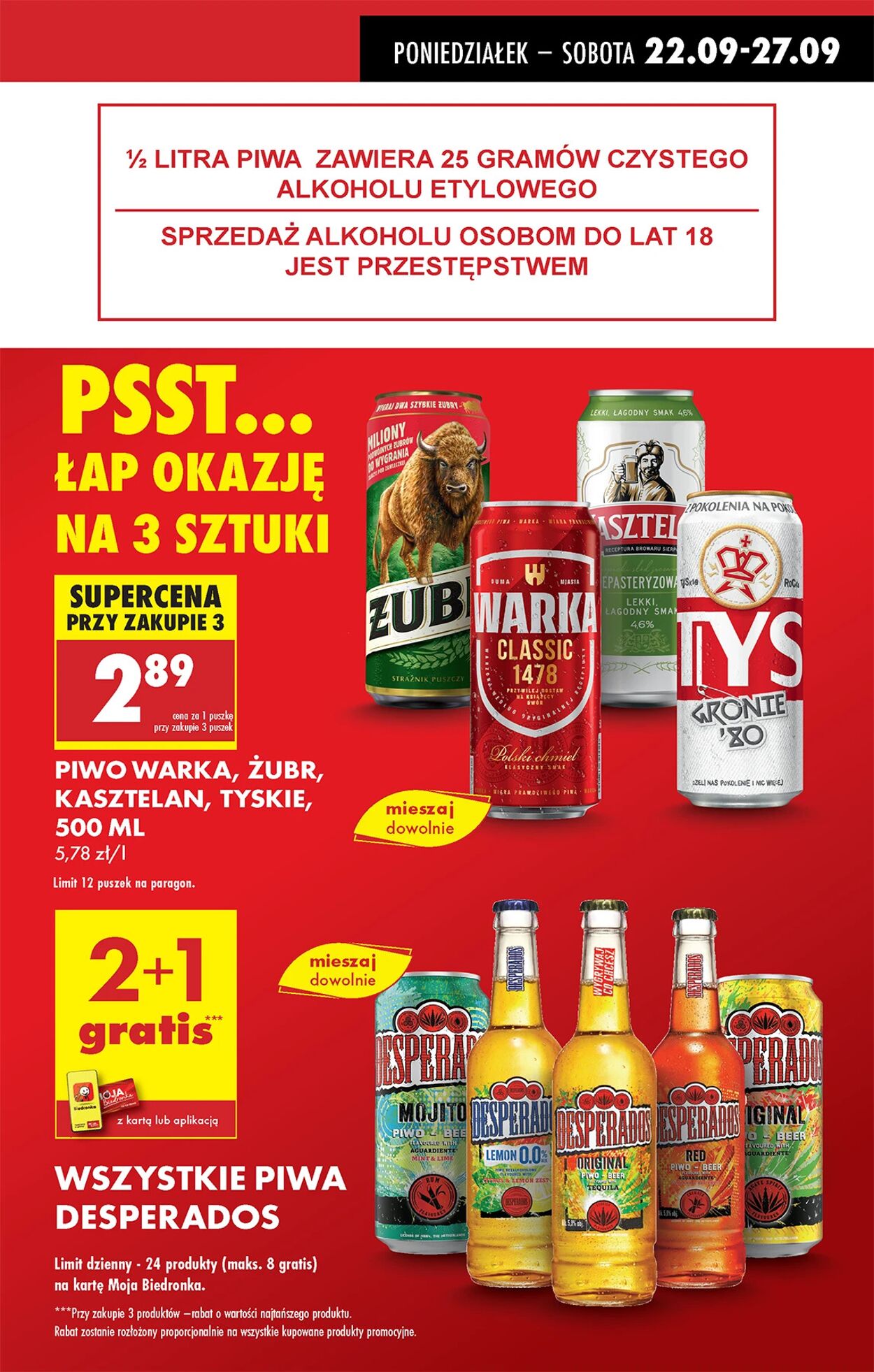 Gazetka Biedronka 22.09.2025 - 29.09.2025