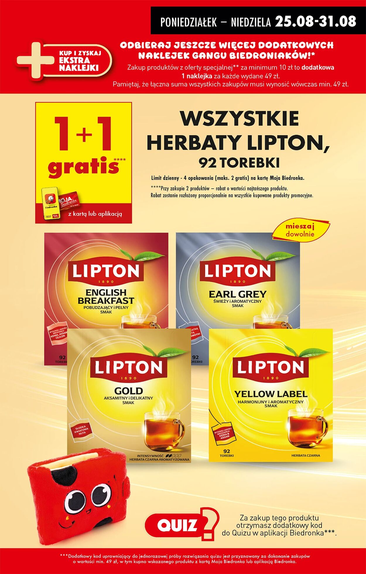 Gazetka Biedronka 25.08.2025 - 01.09.2025